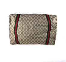 Gucci GG Supreme 1980s packable duffle w/pouch 012-904-0282 NEW