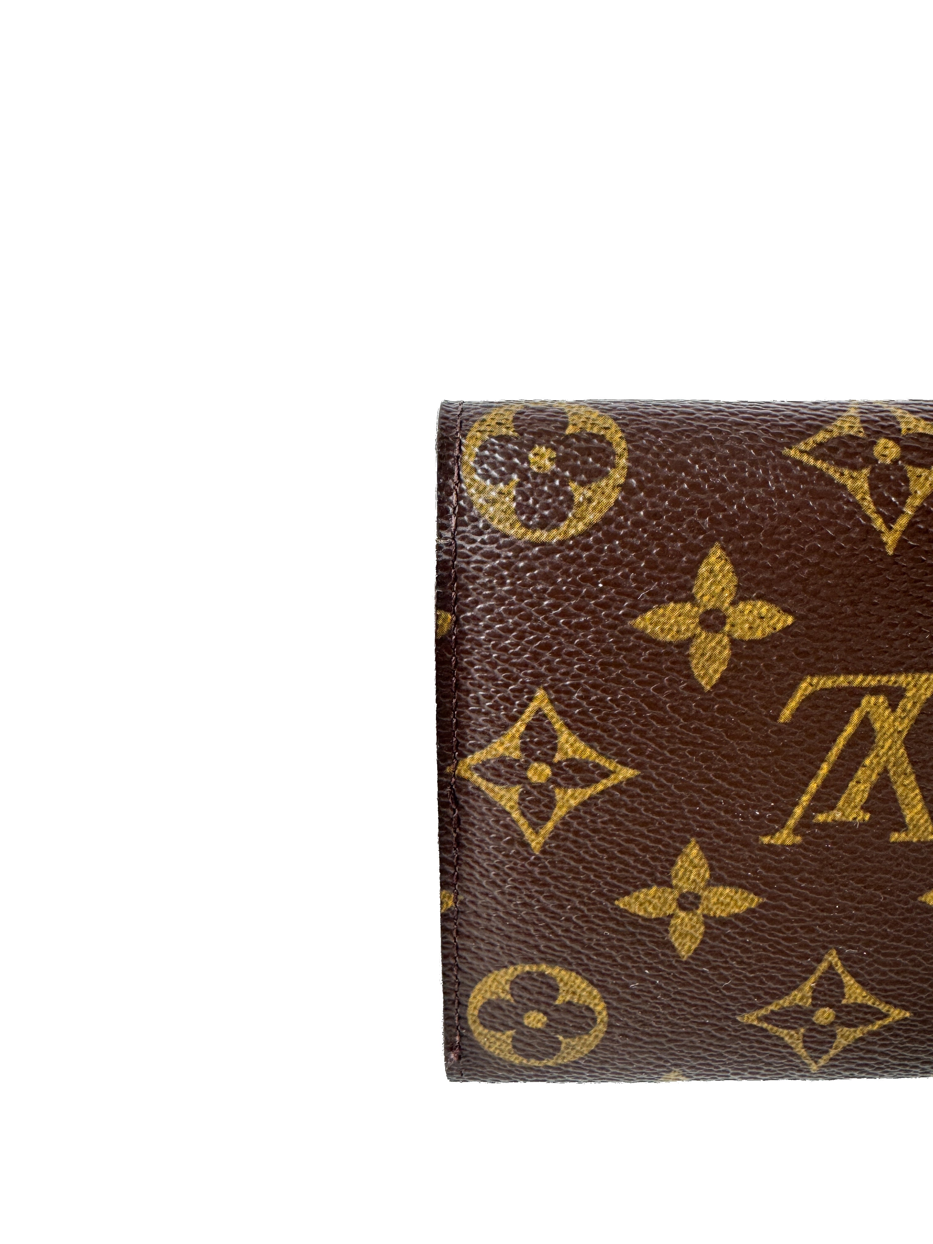 Louis Vuitton monogram Sarah wallet CT1014