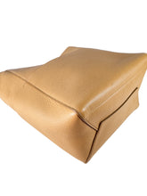 Celine honey beige leather Sangle Seau large U-GM-0159