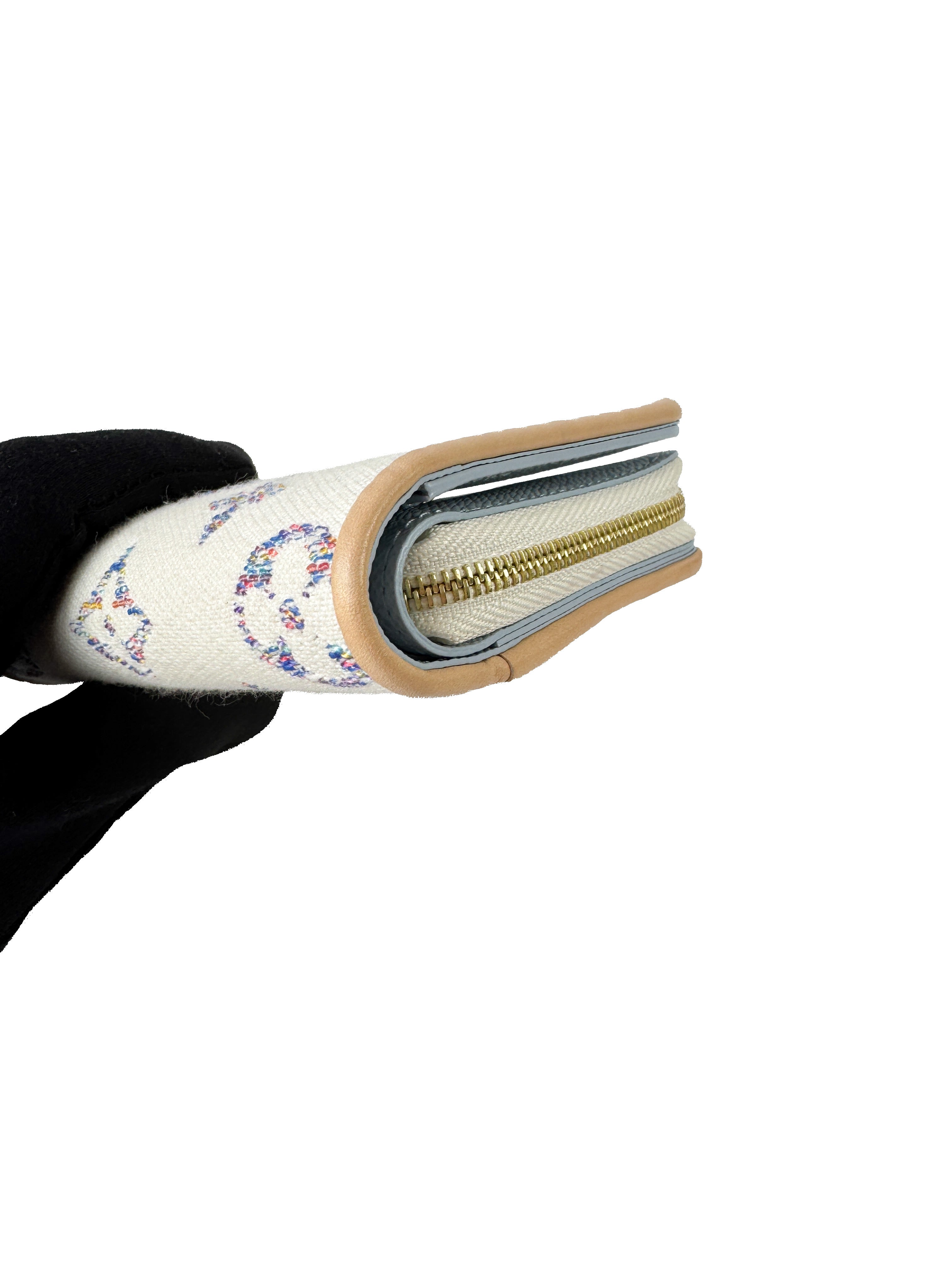 Louis Vuitton monogram Jacquard Portefeuille Lou wallet