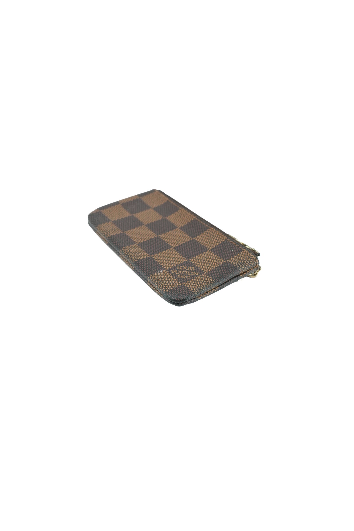 Louis Vuitton damier ebene key cles pouch TA1160