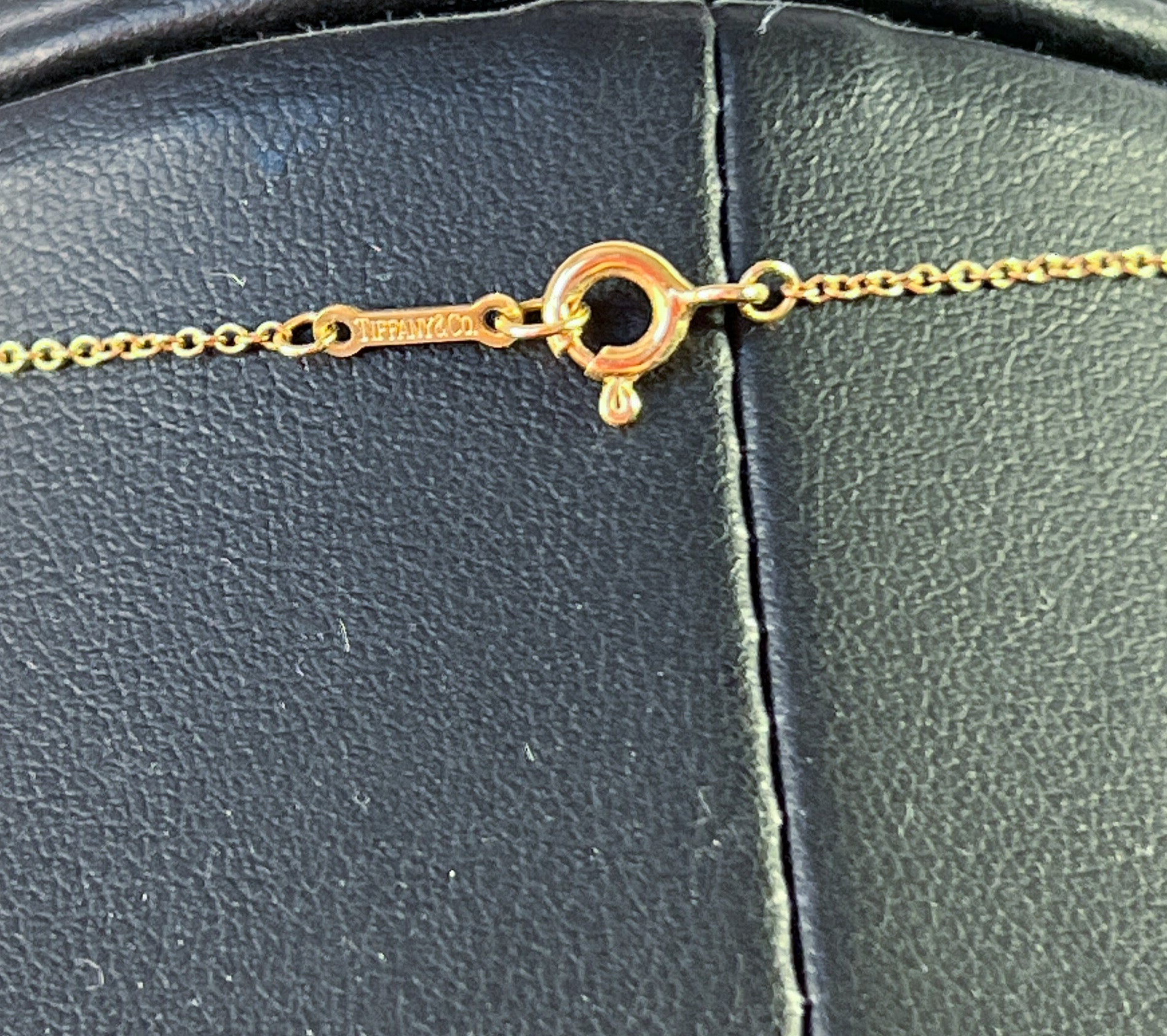 Tiffany & Co Paloma Picasso 18k loving heart necklace