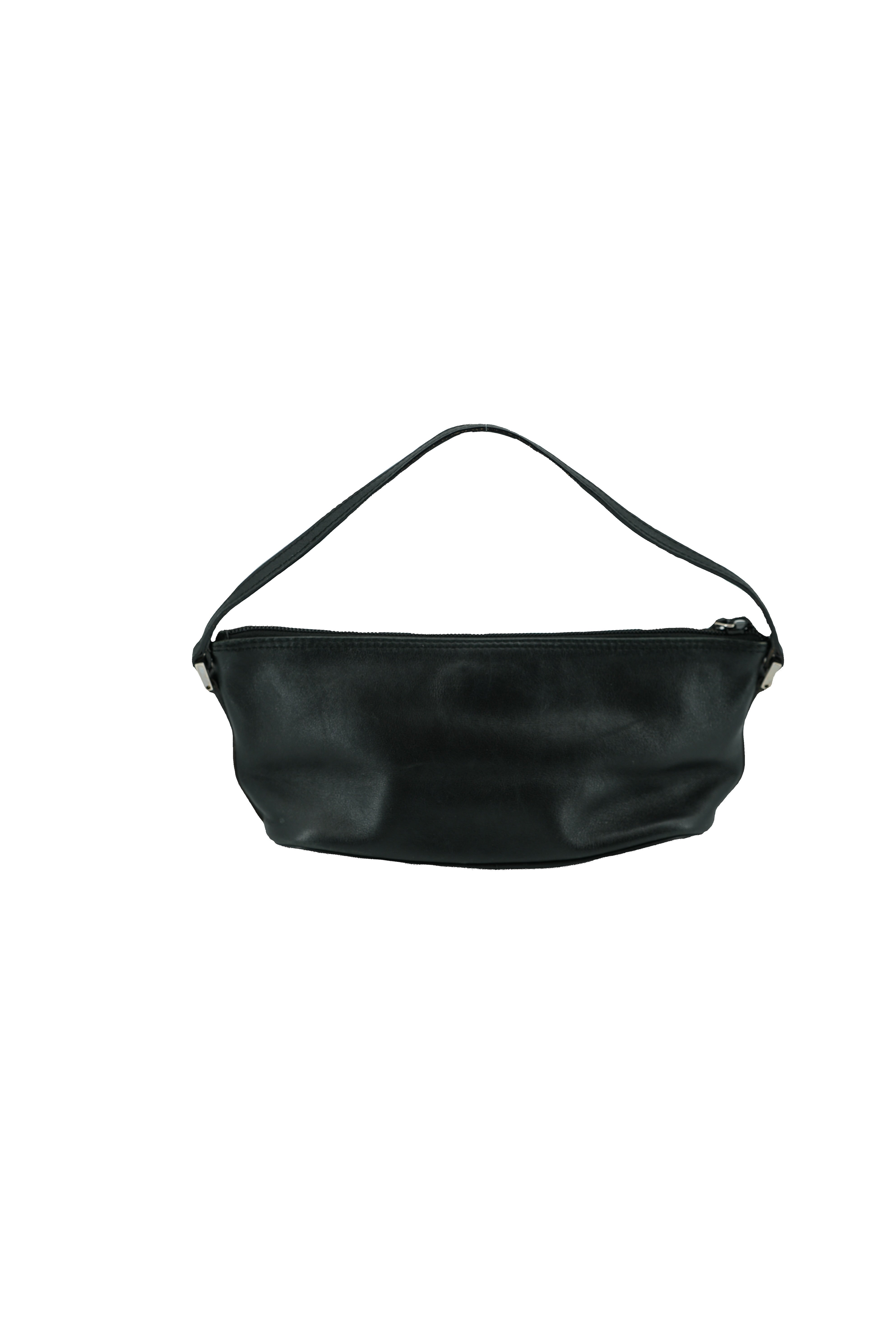 Gucci black leather mini vintage shoulder bag 039-1103-2123