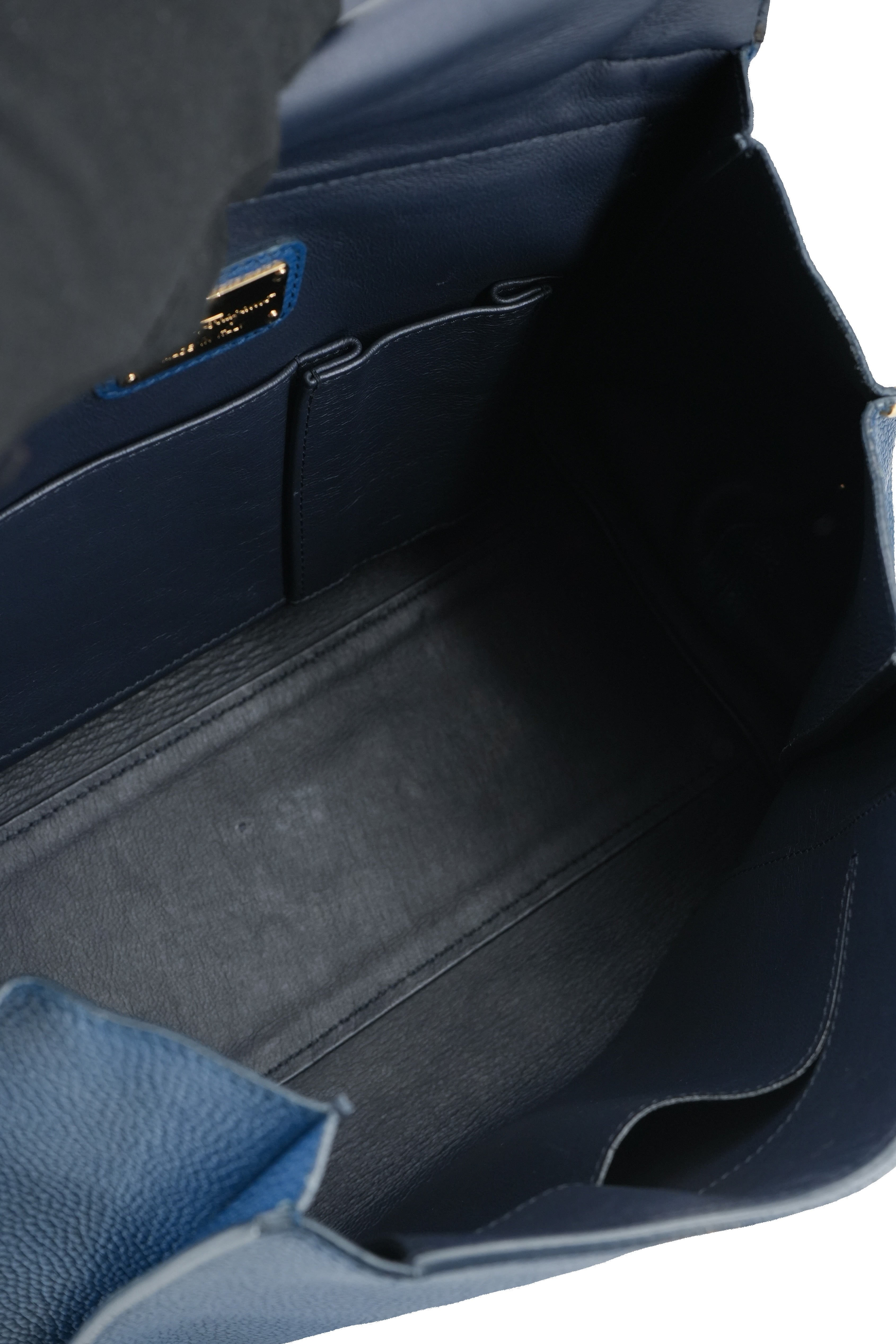 Salvatore Ferragamo blue small Sofia satchel BW-21 F606