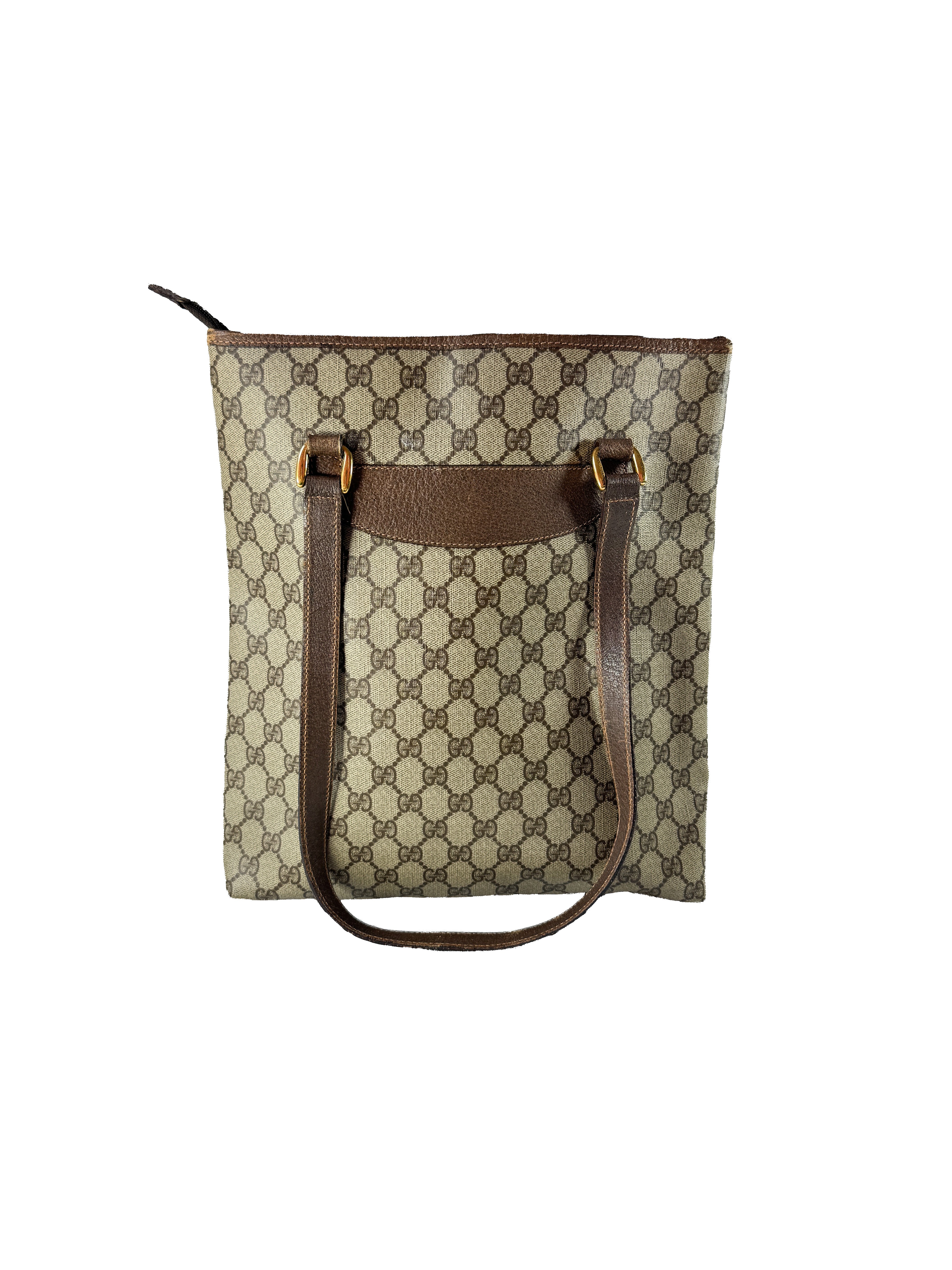Gucci vintage GG brown tote 2696130