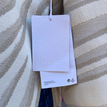 COS beige cream print sweater size M NWT