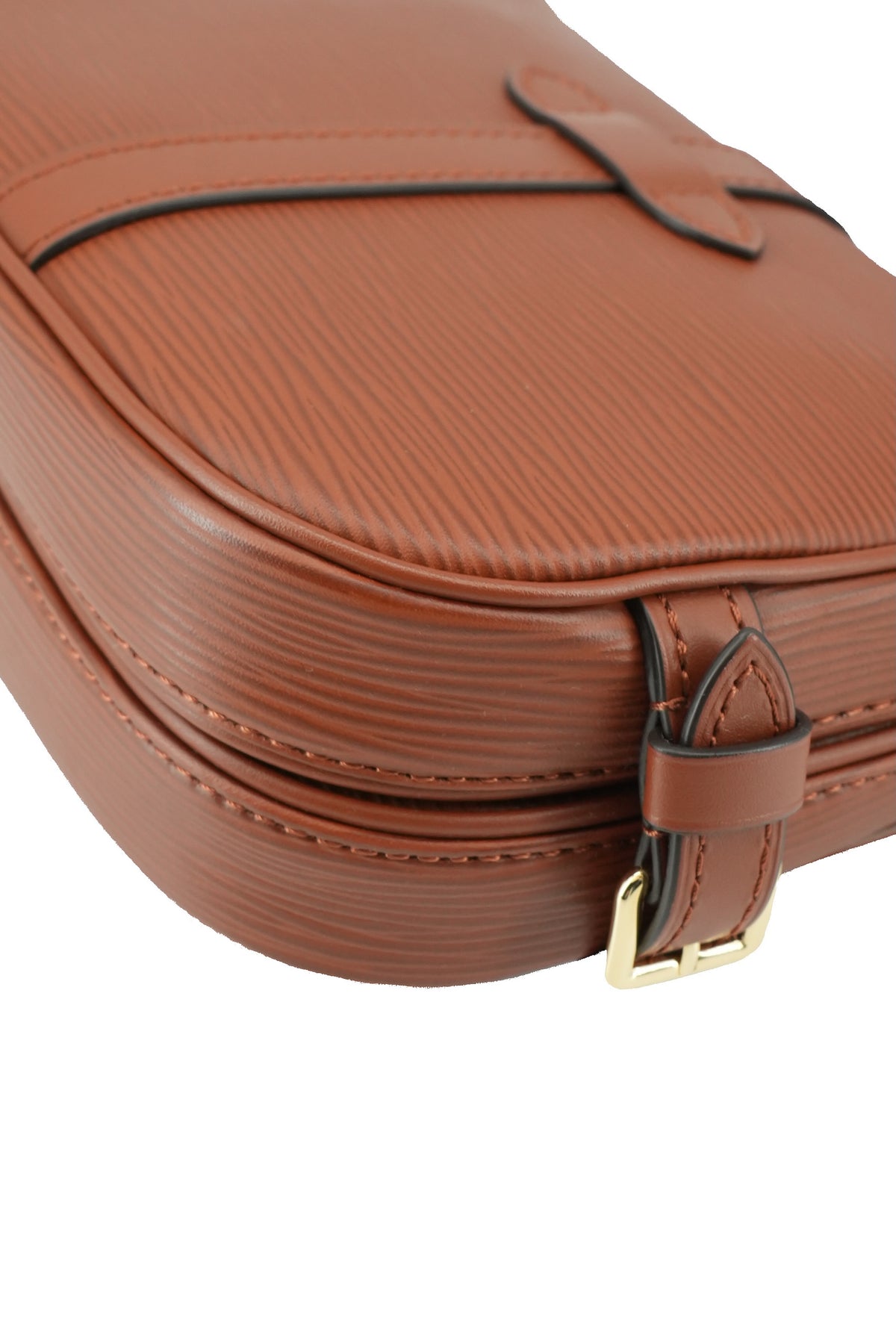 Louis Vuitton brown epi leather Saumur BB NFC