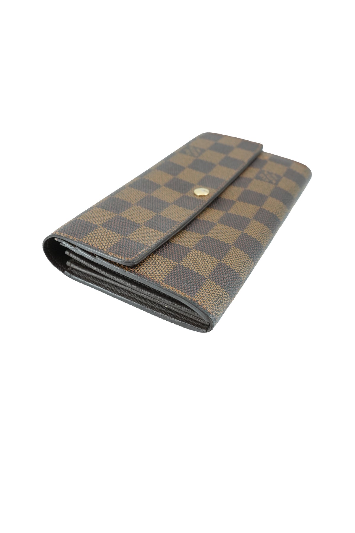 Louis Vuitton damier ebene Sarah wallet SD1079