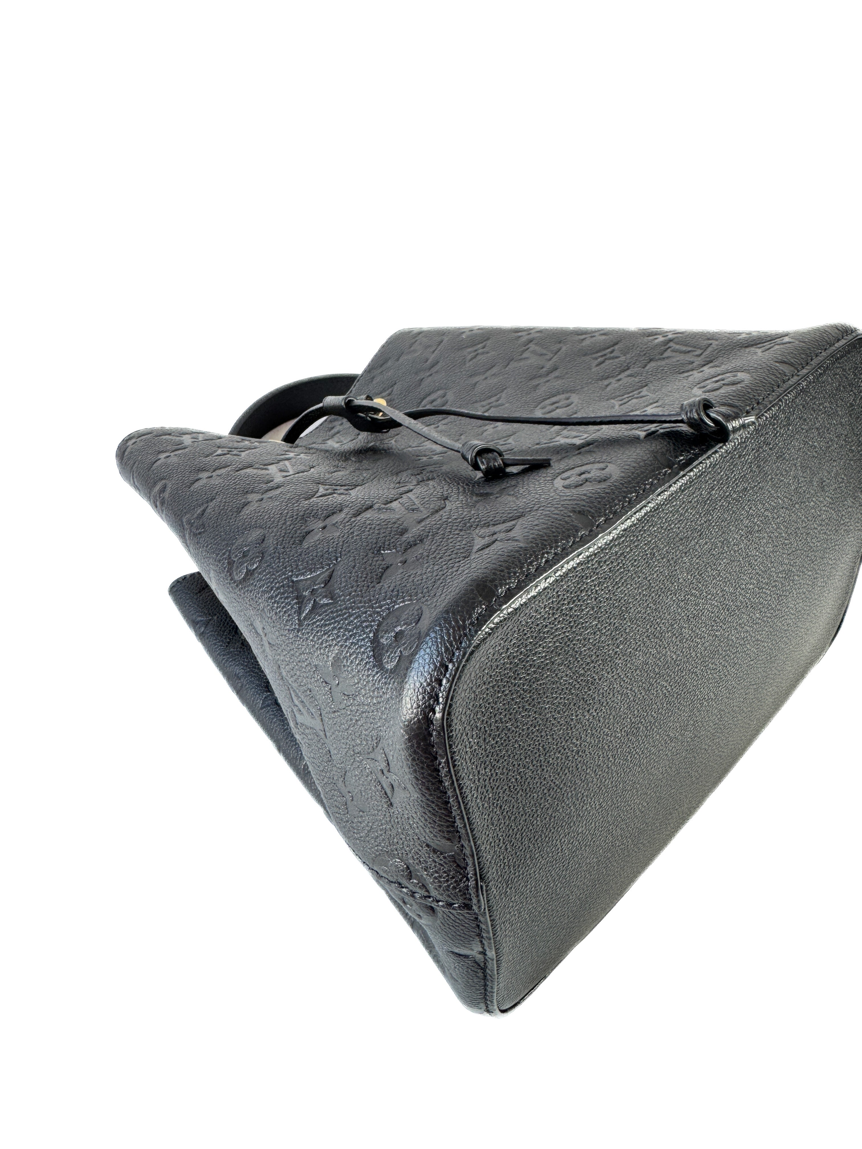 Louis Vuitton black empreinte NeoNoe MM (NFC)