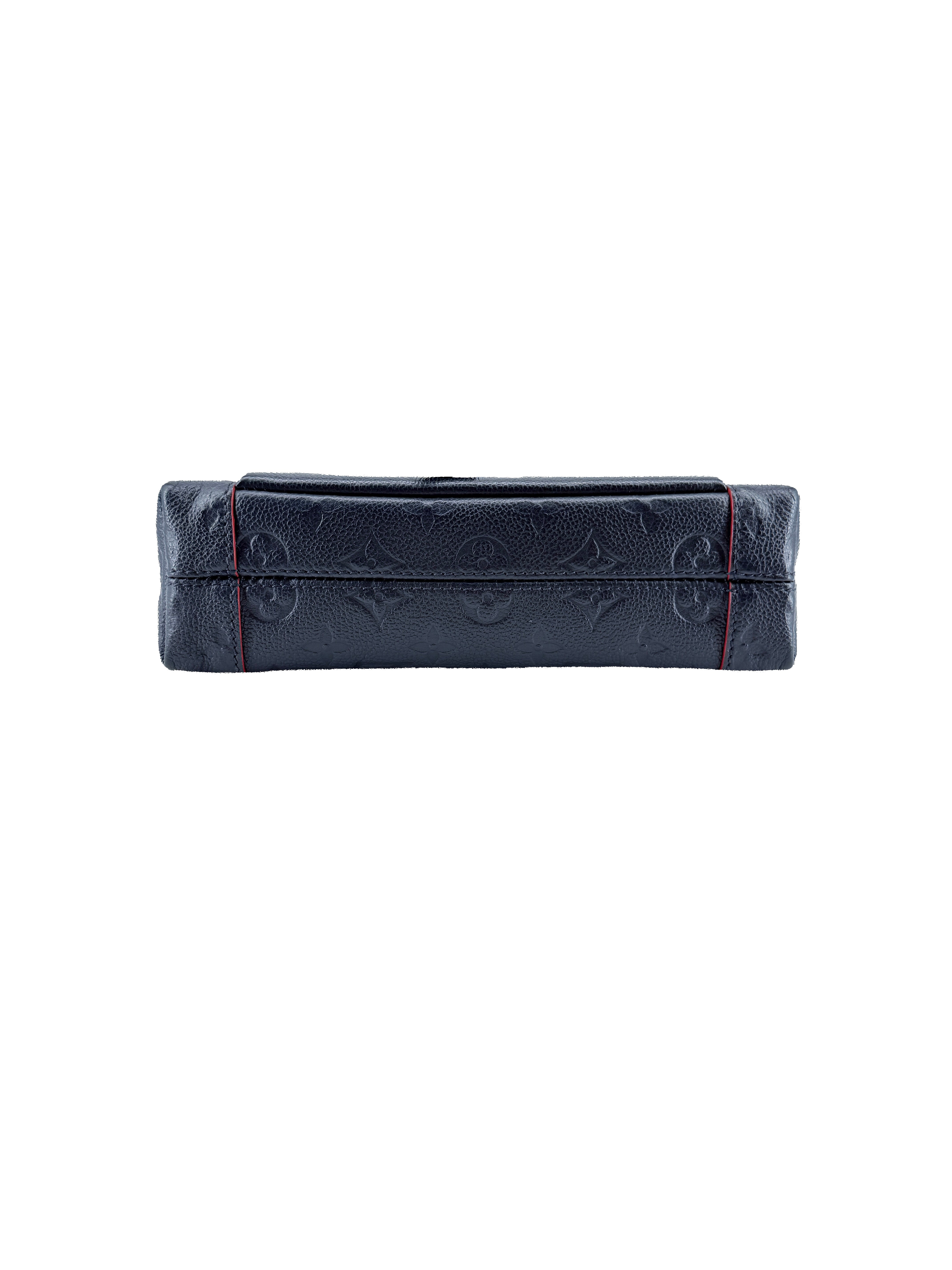 Louis Vuitton Blanche BB Marine Rouge Empreinte SP1169