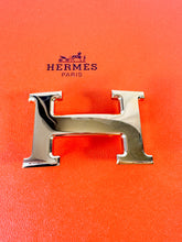 Hermès constance black/brown leather belt