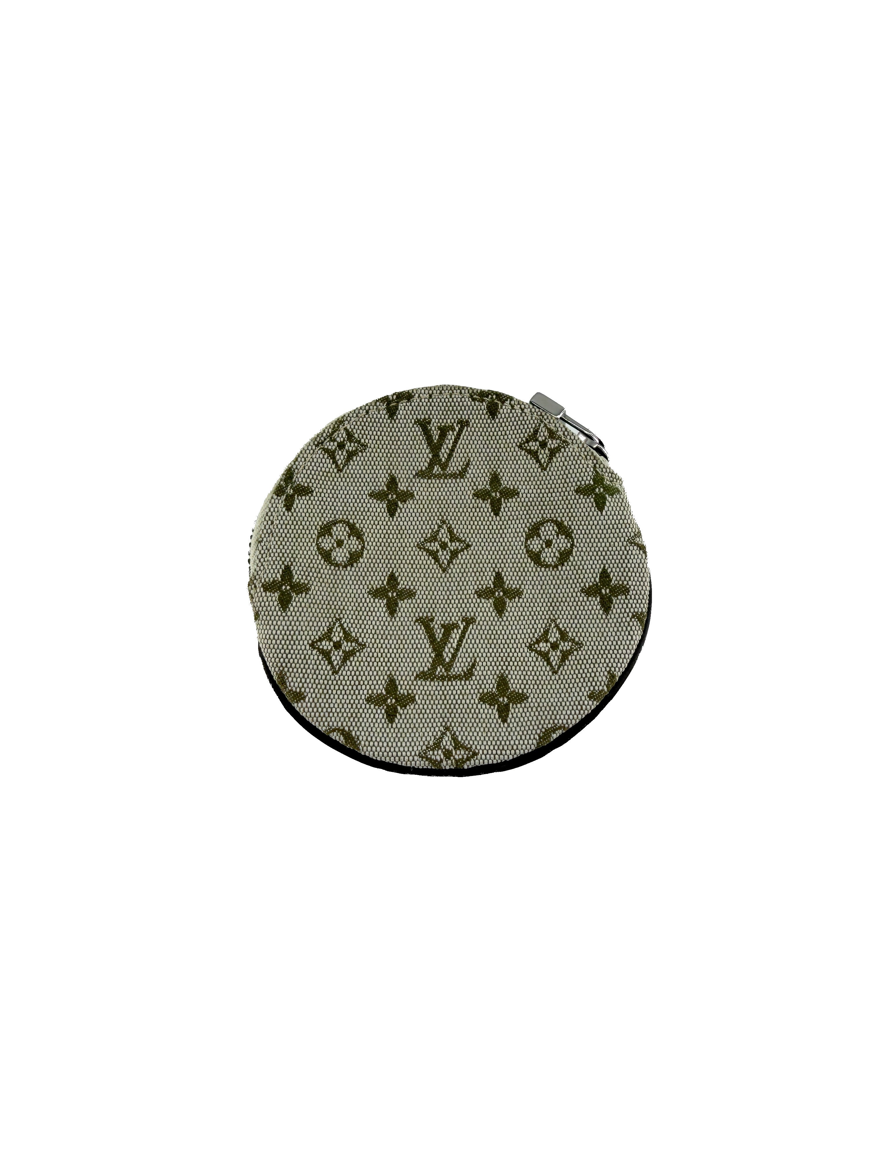 Louis Vuitton monogram mini Comte de Fée Porte Moannaie round coin case MI0042