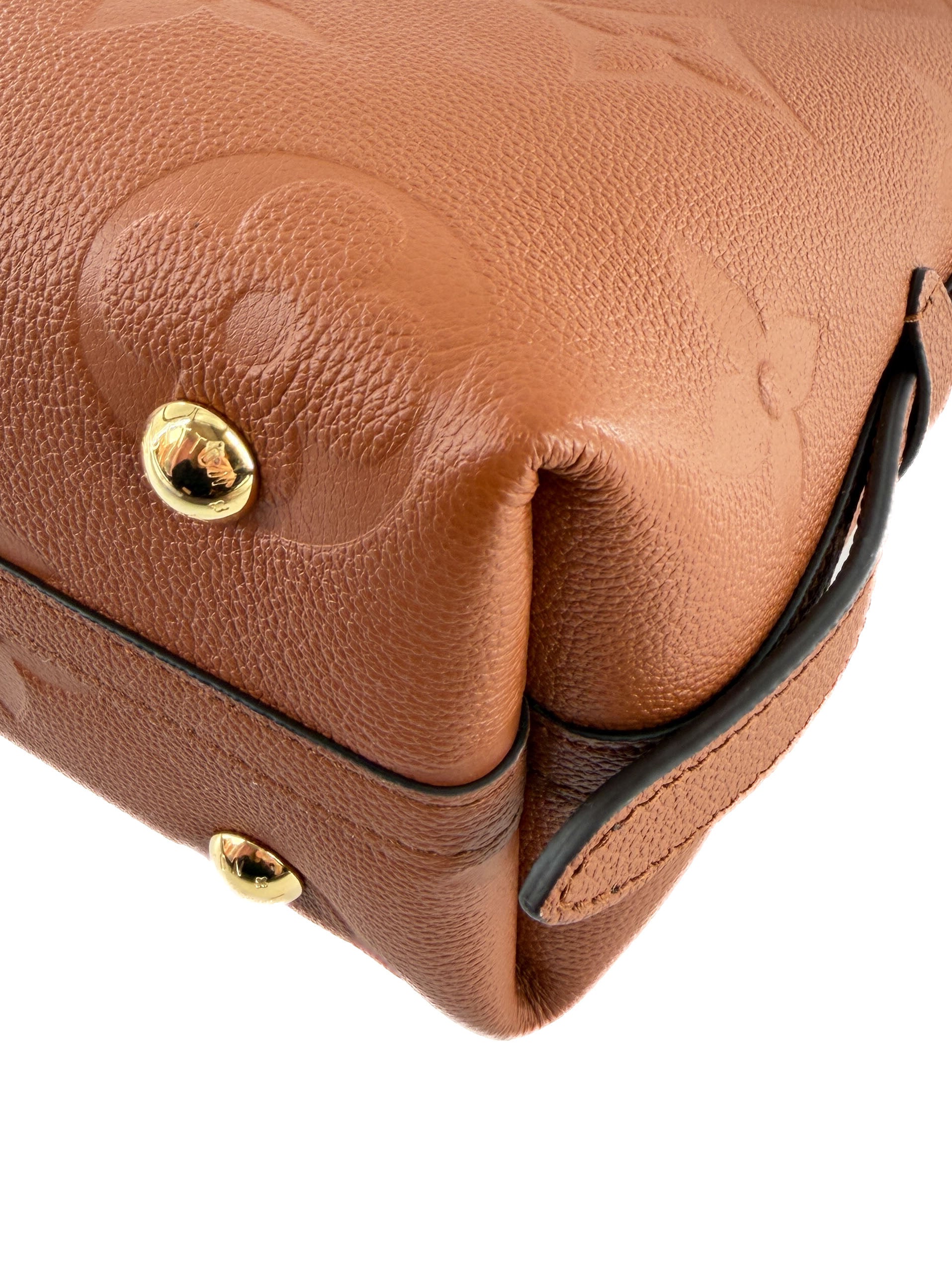 Louis Vuitton monogram empriente CarryAll PM cognac NFC