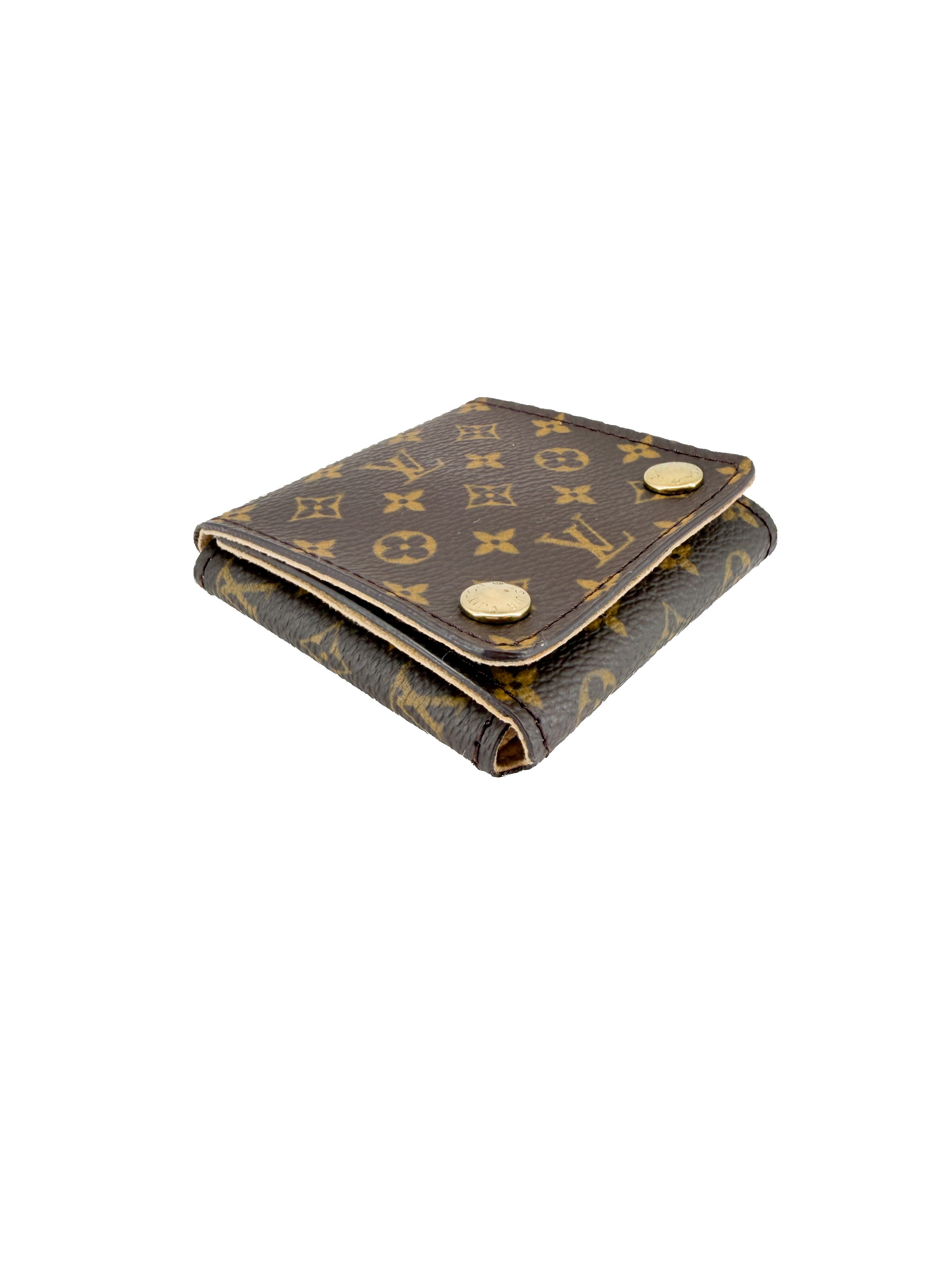 Louis Vuitton monogram jewelry travel case SN0054