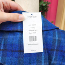 Tyler Boe blue plaid skirt suit size M/10 NWT retail $400+