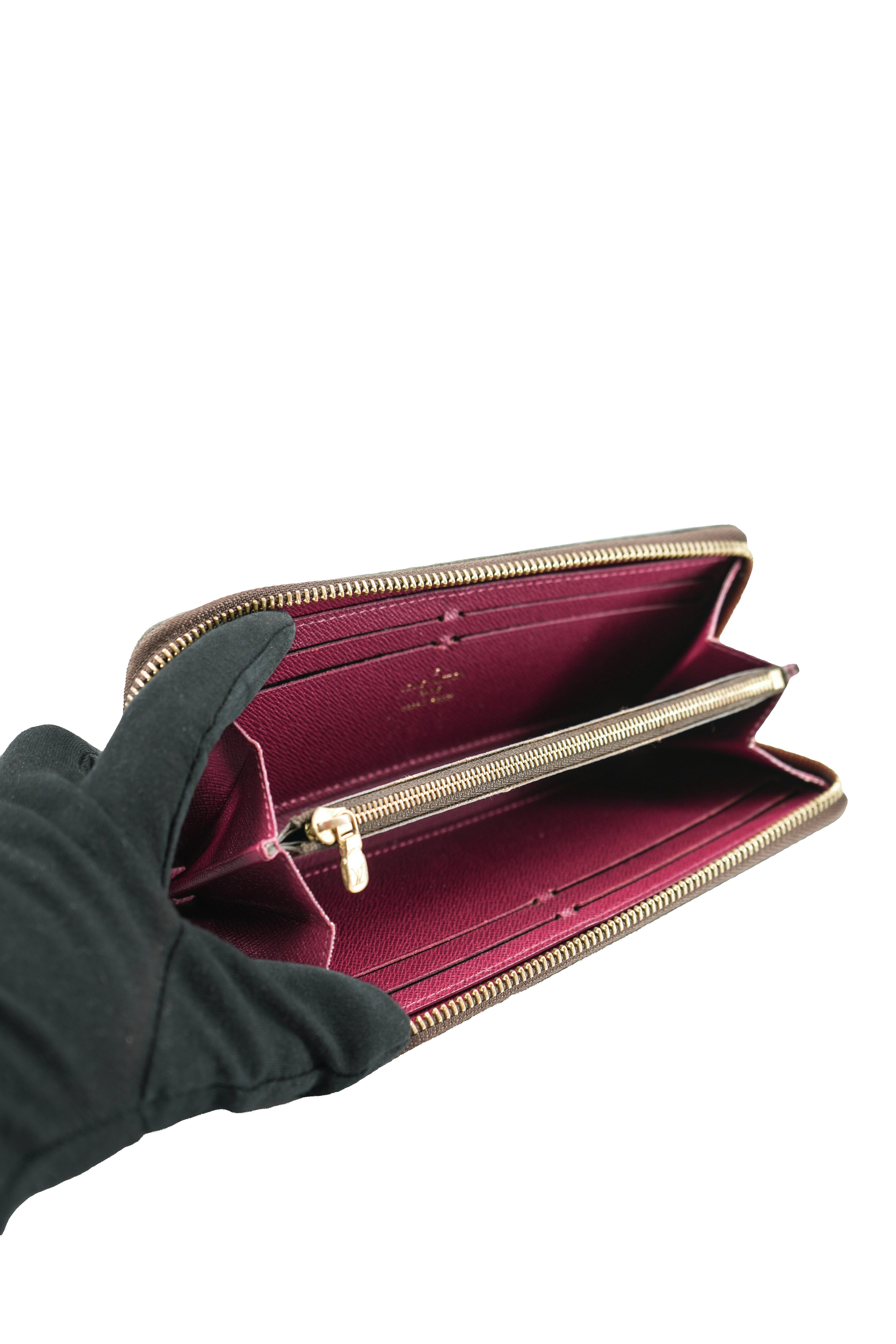 Louis Vuitton monogram Fuchsia Clemence wallet SP0108