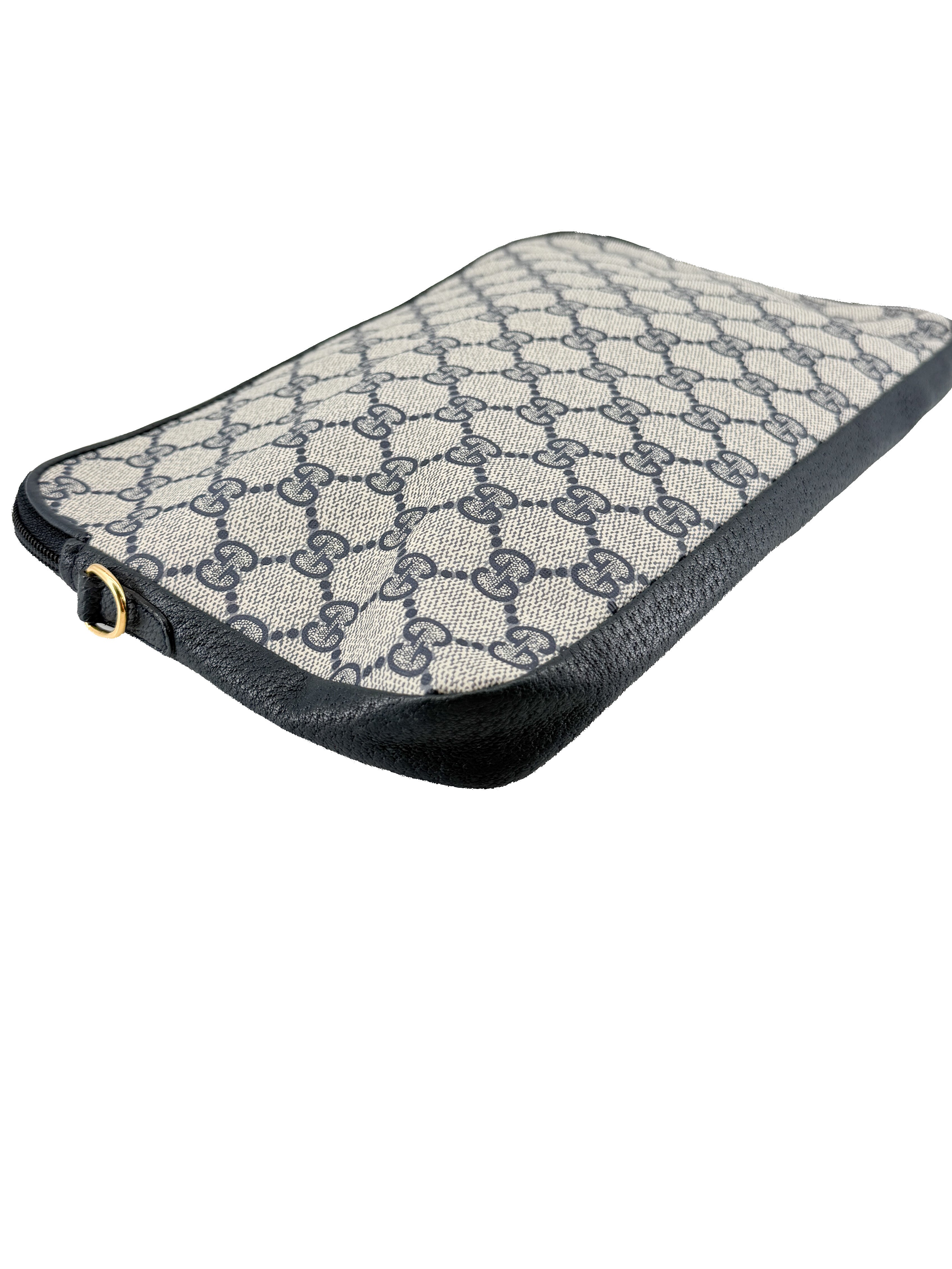 Gucci GG navy vintage crossbody 004-92-0230