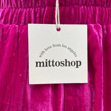 Mittoshop bright purple velour set size S NWOT/NWT