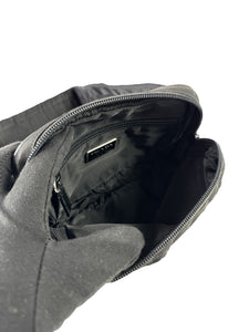 Prada black nylon belt bag 103