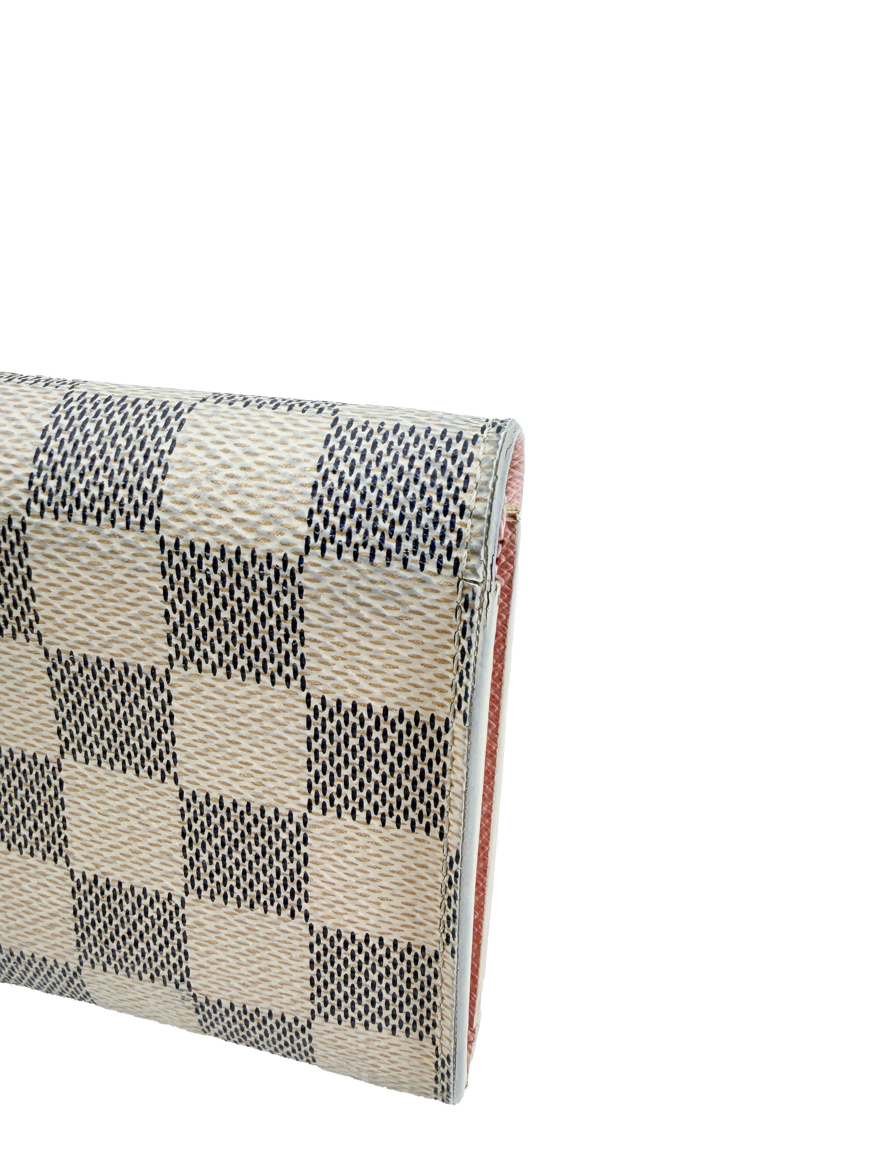 Louis Vuitton damier azur Emilie wallet TA2126