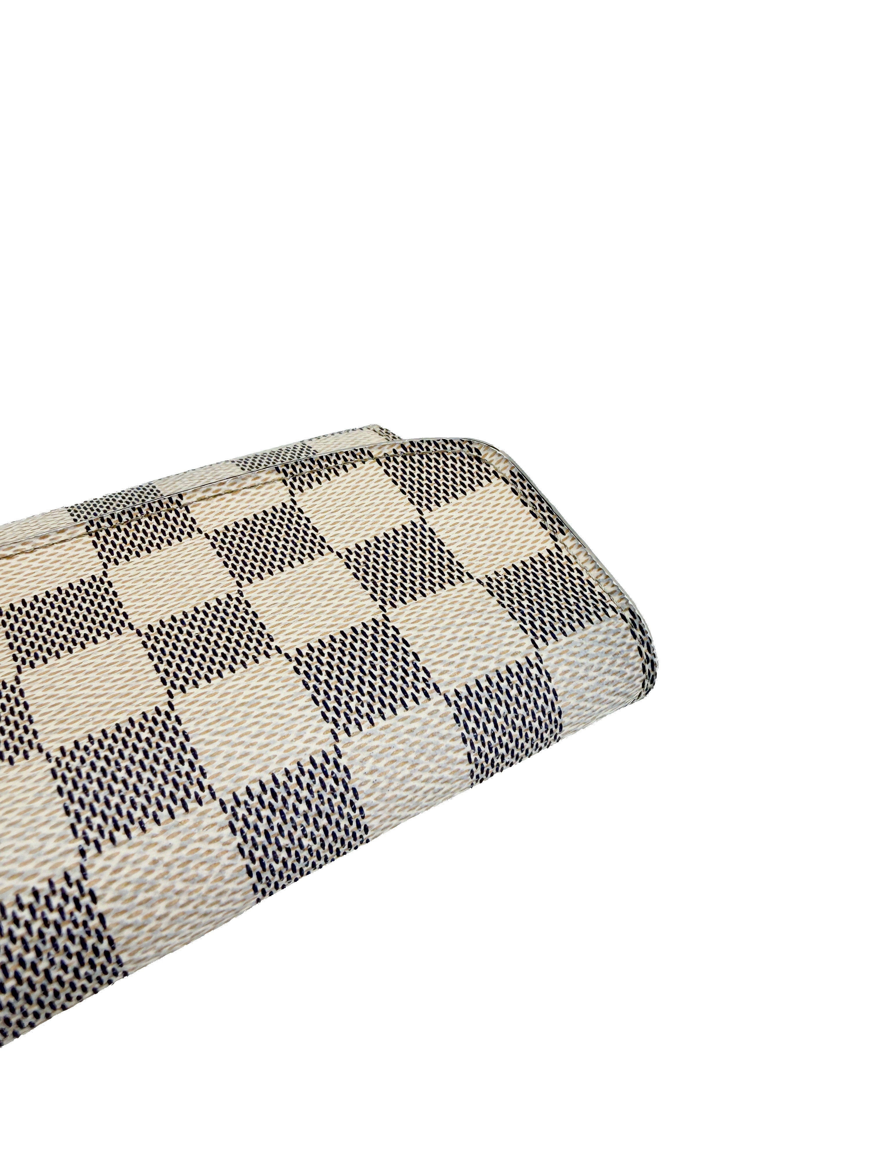 Louis Vuitton damier azur Emilie wallet TA2126