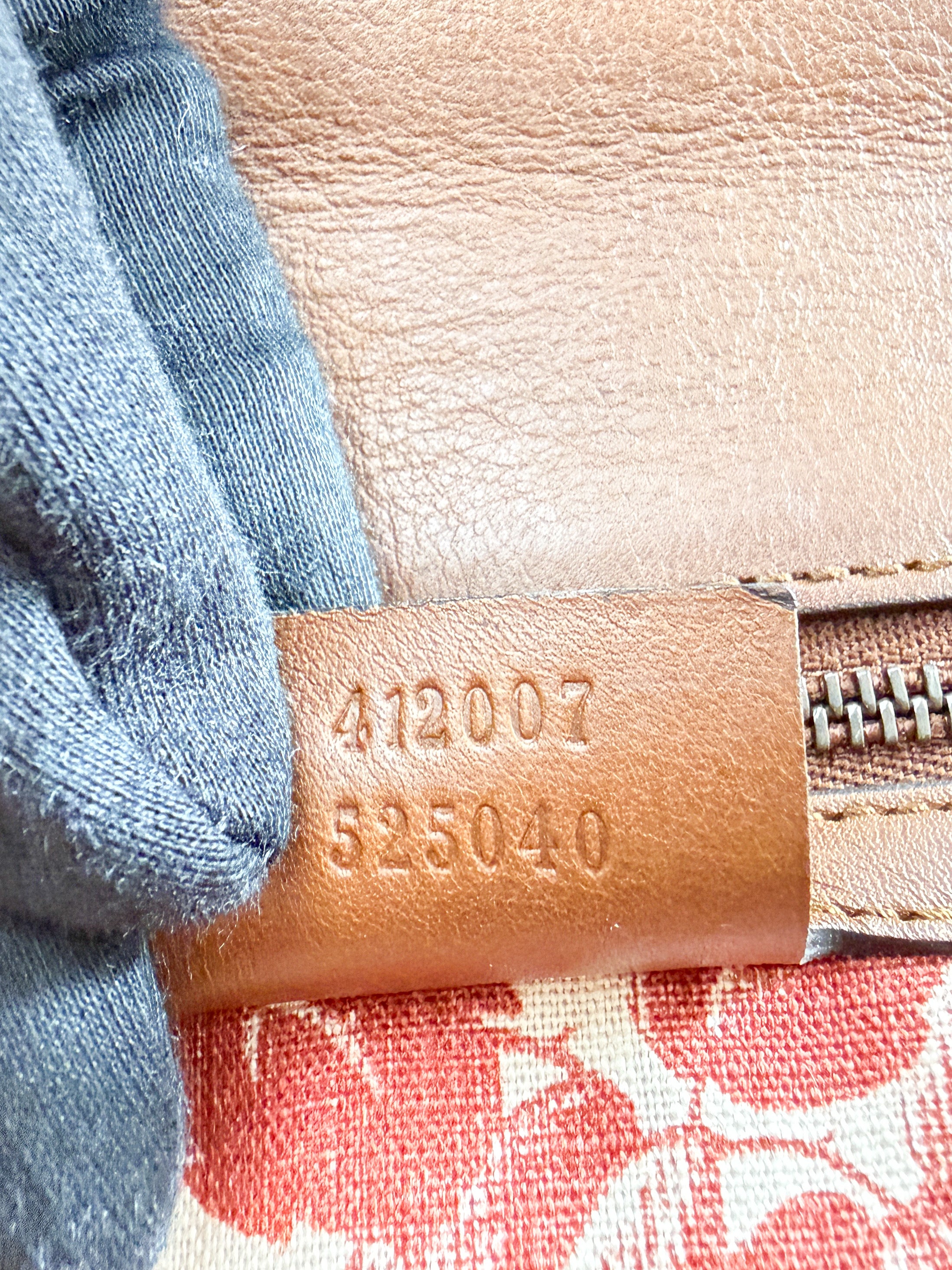 Gucci Animalier Leather Shoulder Bag Brown 412007 525040