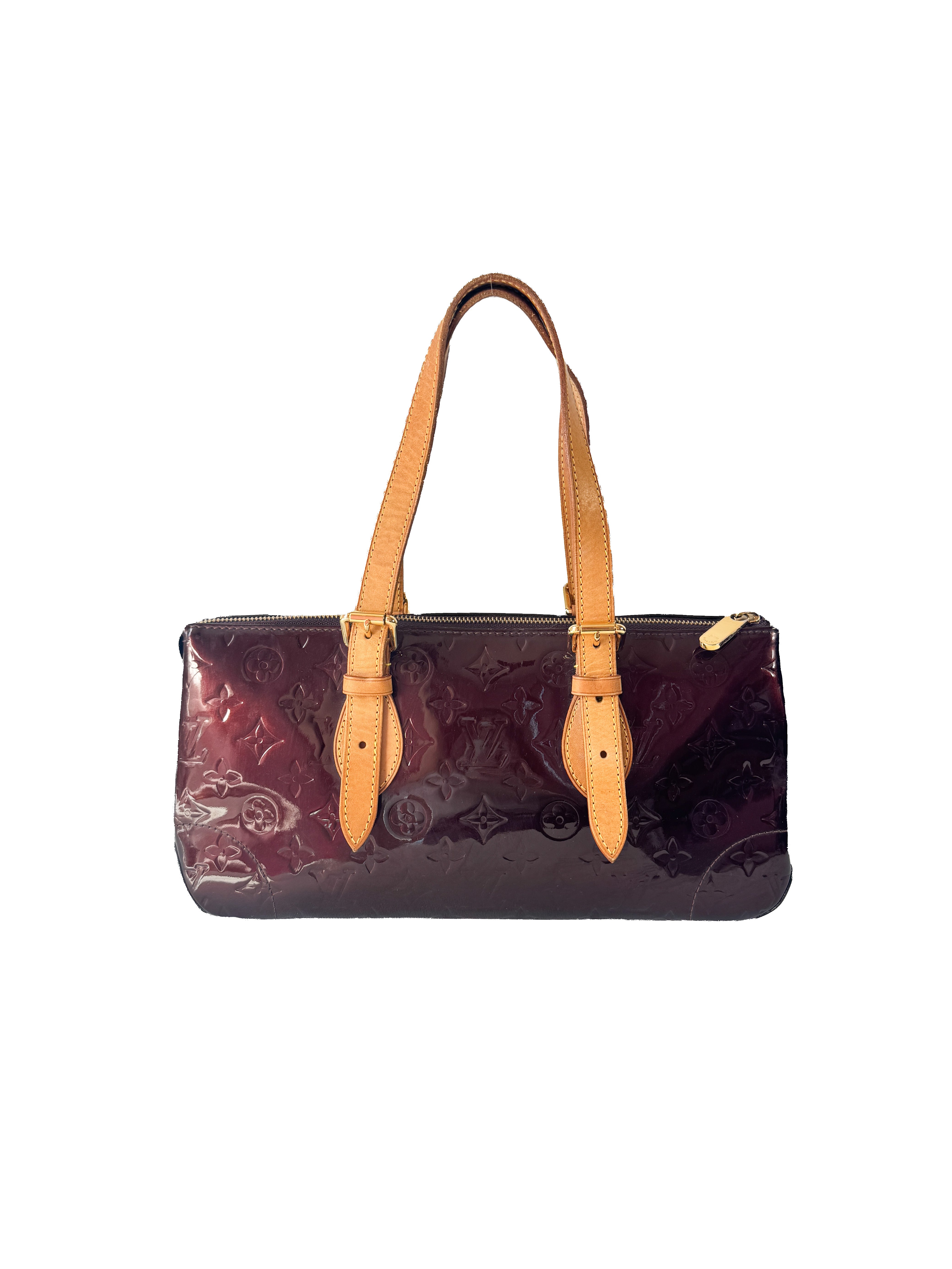Louis Vuitton vernis rosewood ave bag SL4007