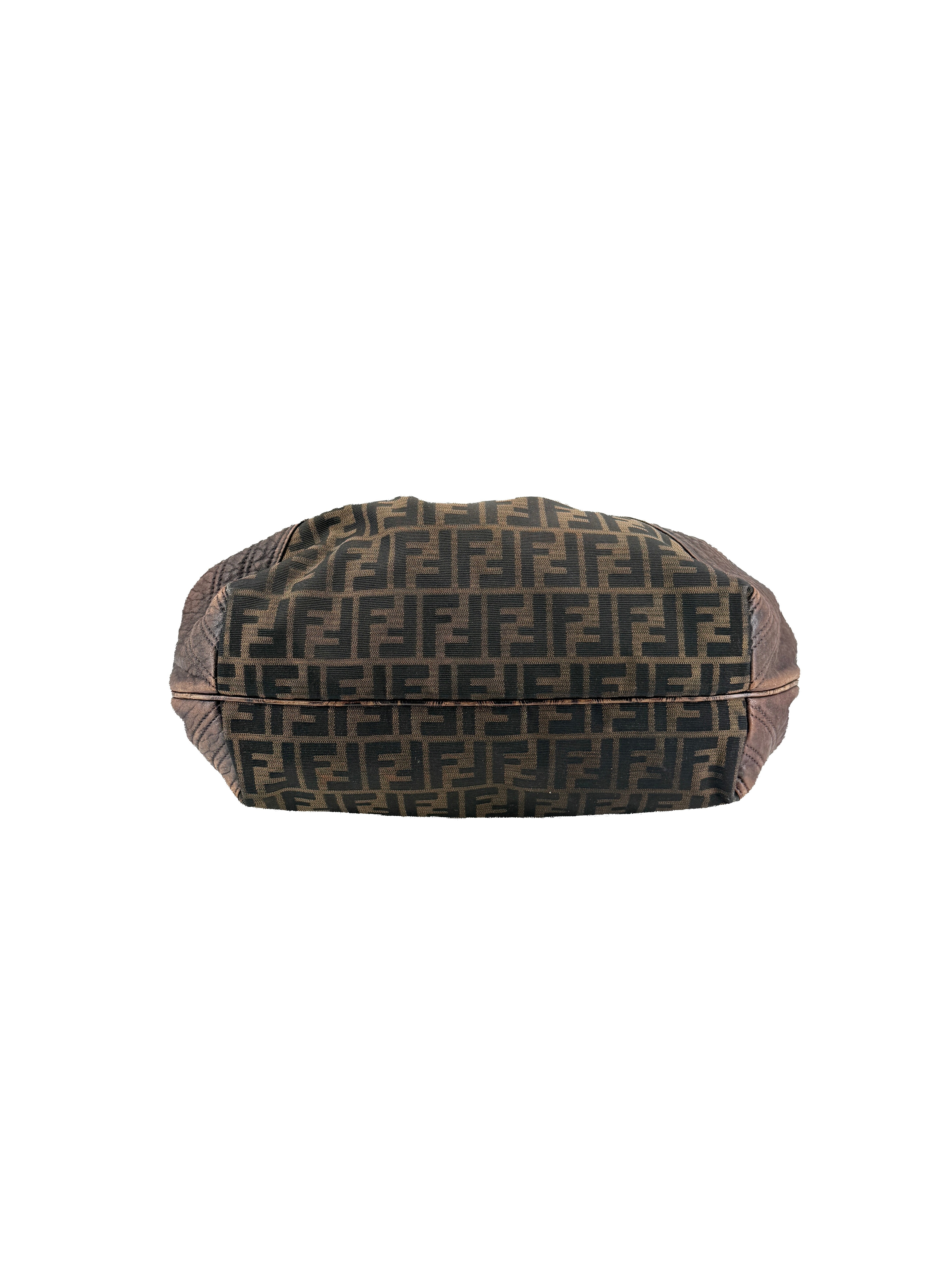 Fendi brown Zucca Spy bag *as is*
