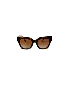 Burberry tortoise pink plaid square sunglasses B4364 *case/box*