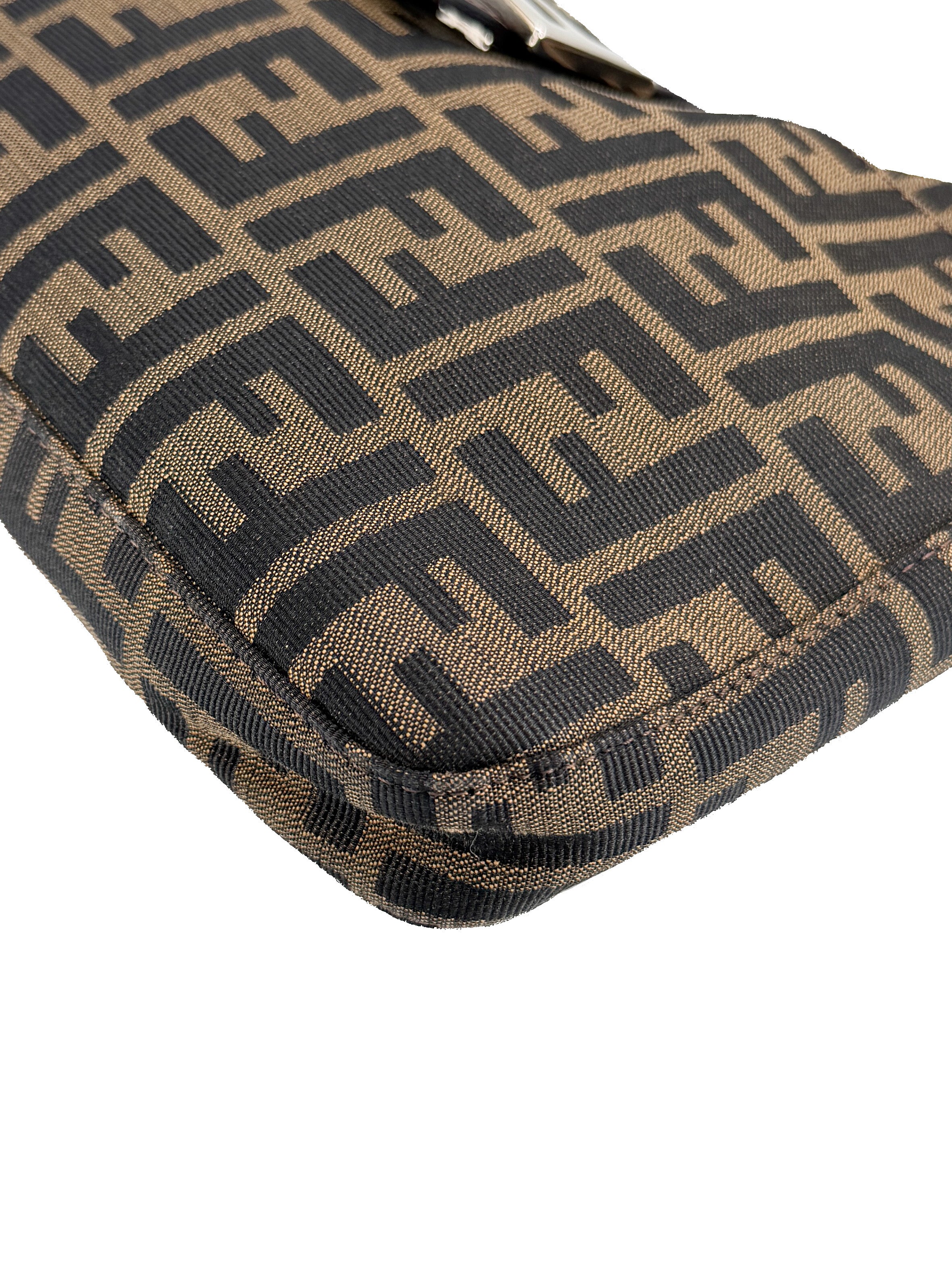 Fendi brown Zucca Mamma shoulder bag *as is*