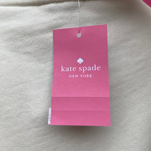 Kate Spade cream embroidered logo sweatshirt size M NWT