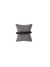 David Yurman black Aluminum Renaissance 7MM cable classic
