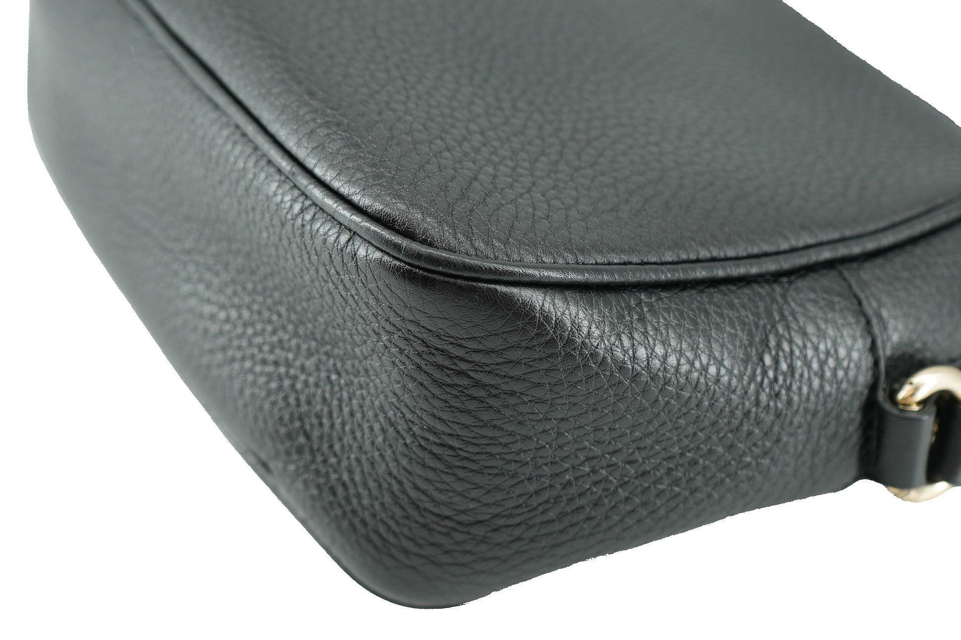 Gucci black leather Soho Disco crossbody 303364 493879