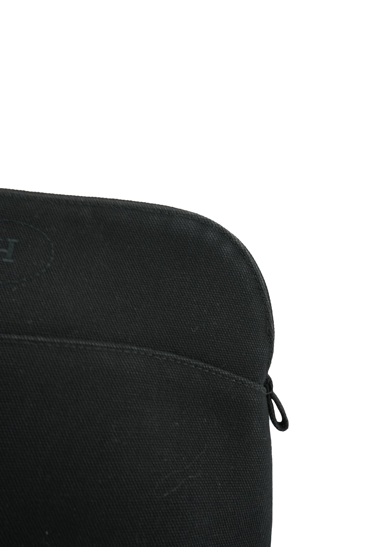 Hermès black Bolide medium zip pouch