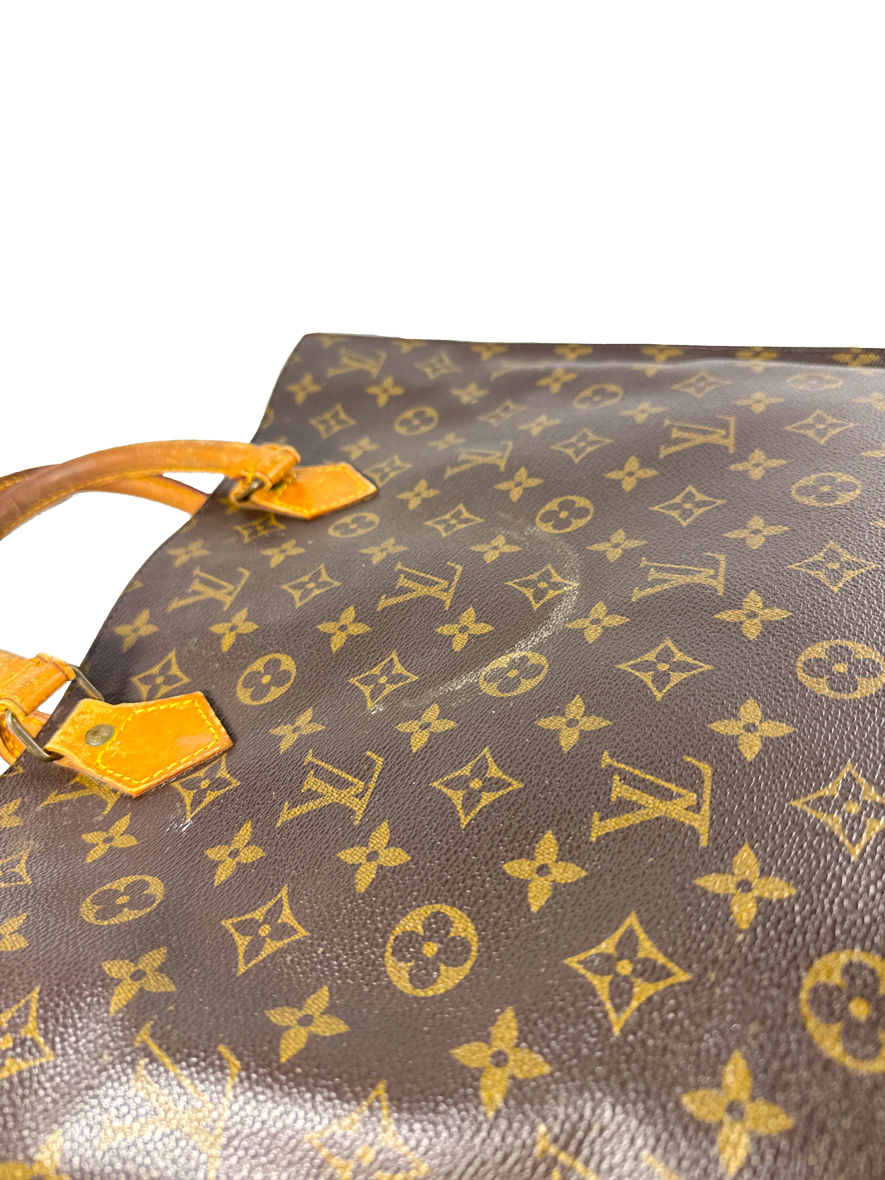 Louis Vuitton monogram Sac Plat tote 862