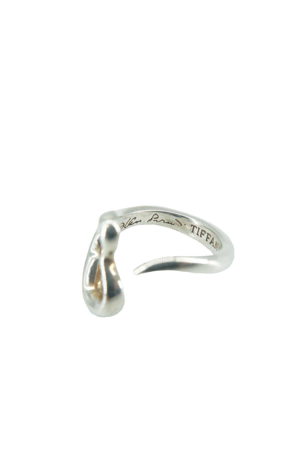 Tiffany & Co Elsa Peretti sterling silver heart ring