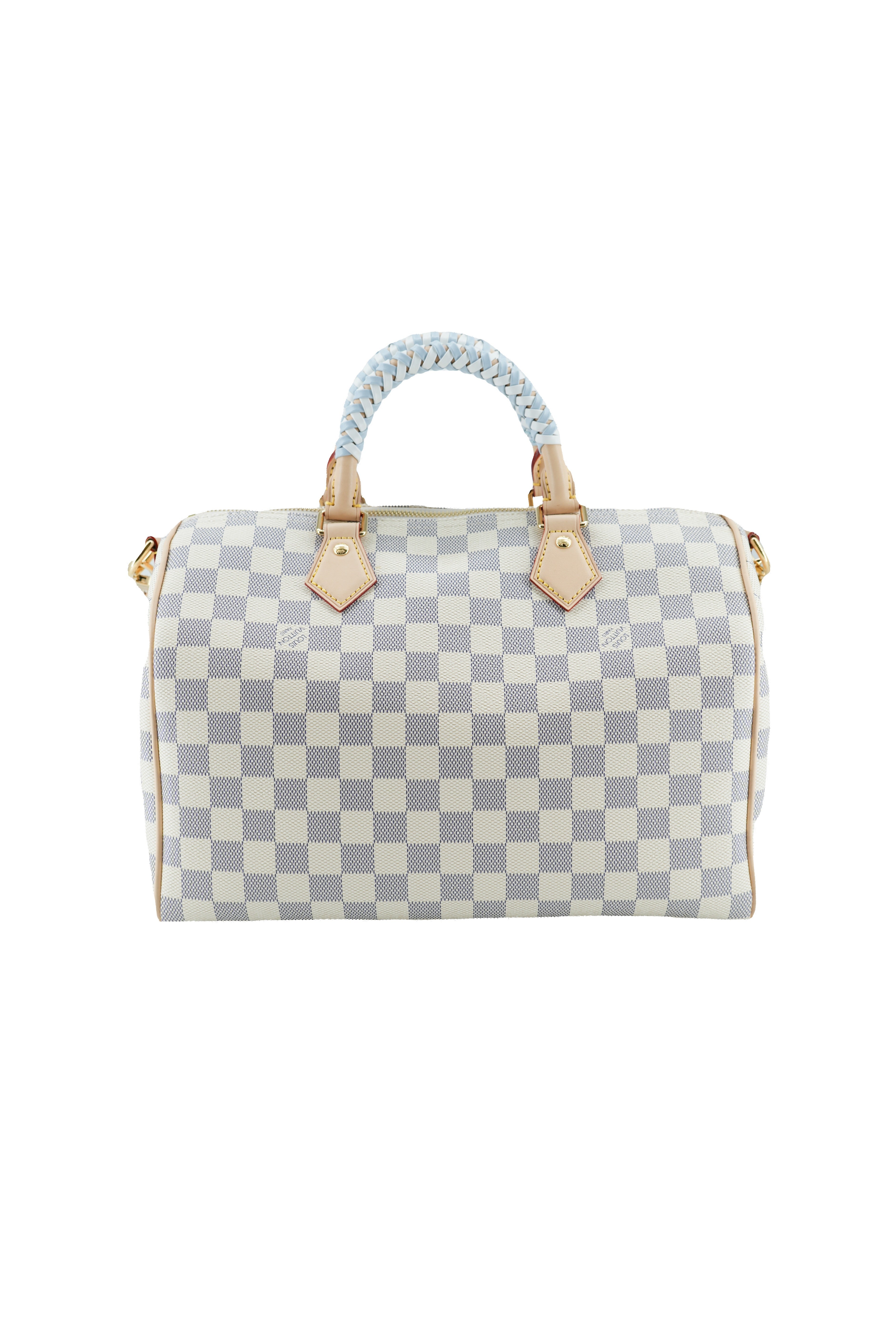 Louis Vuitton damier azur Soft Speedy 30 NFC