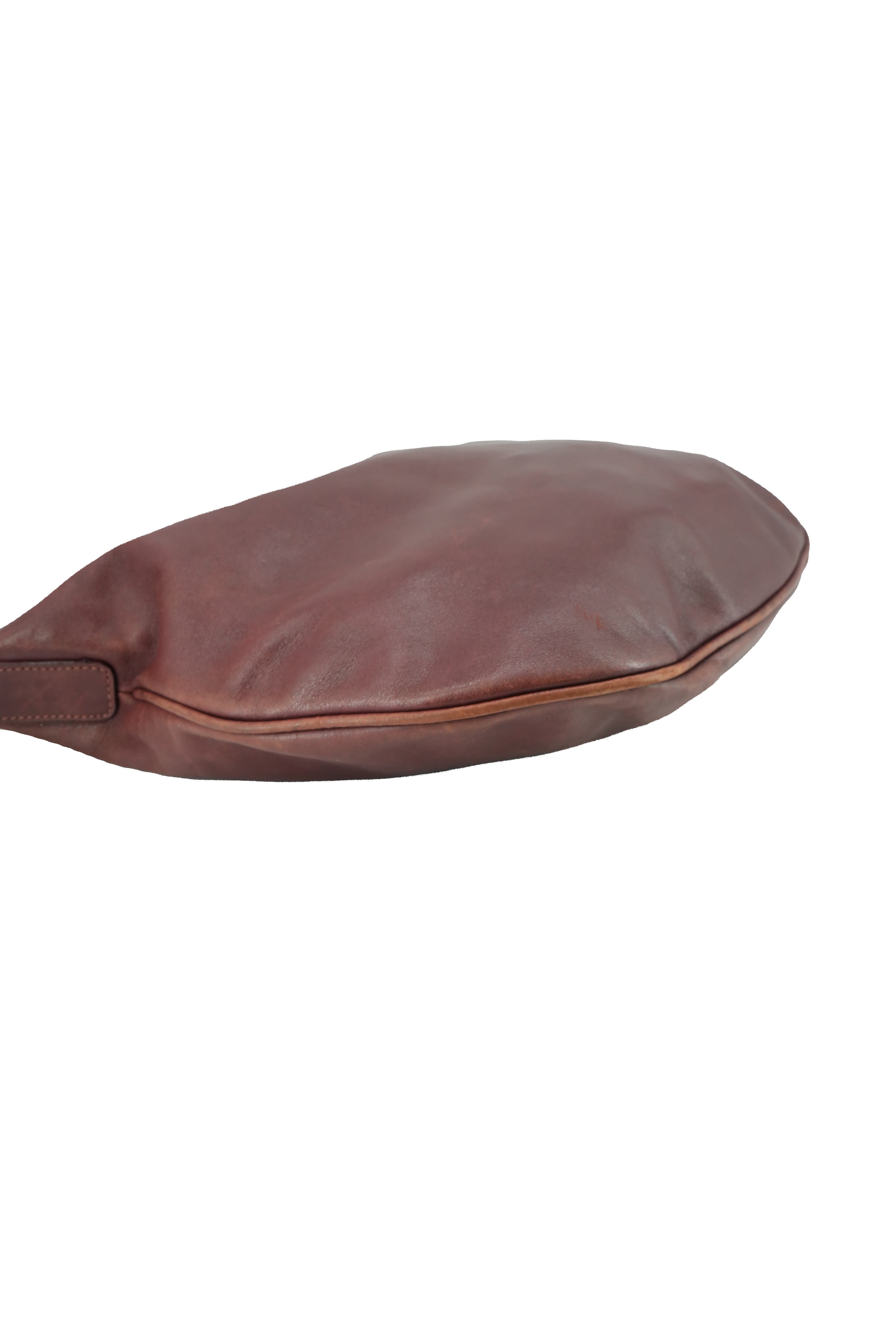 Gucci burgundy vintage leather shoulder bag 001-115-1206