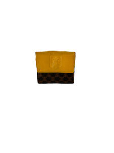 Celine vintage brown macadame coin wallet M14