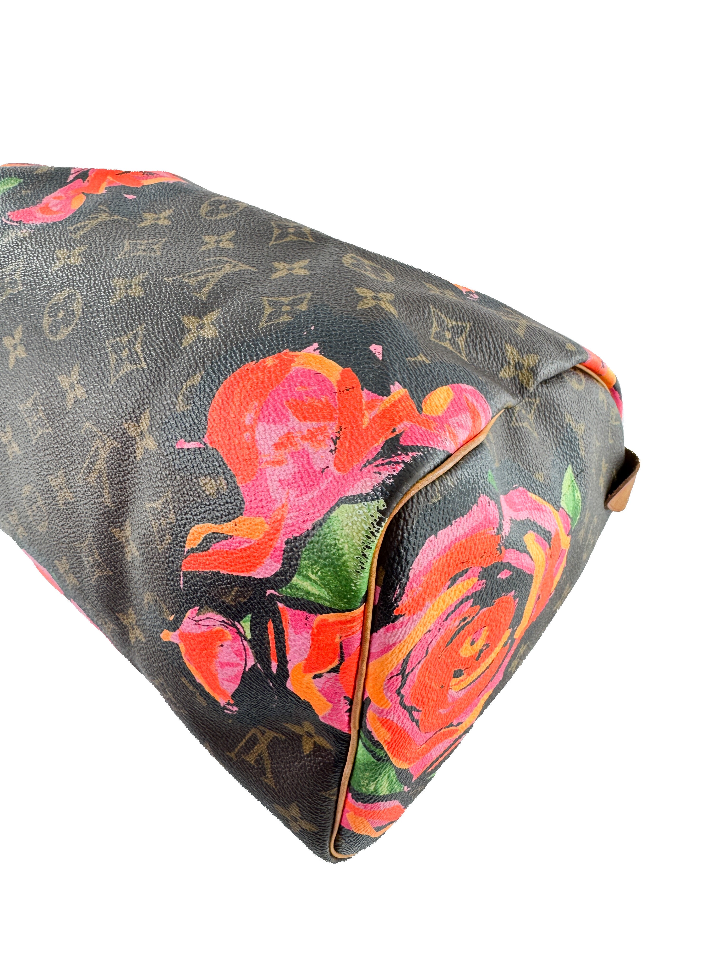 Louis Vuitton Limited Edition Stephen Sprouse Roses Speedy 30 SP4058