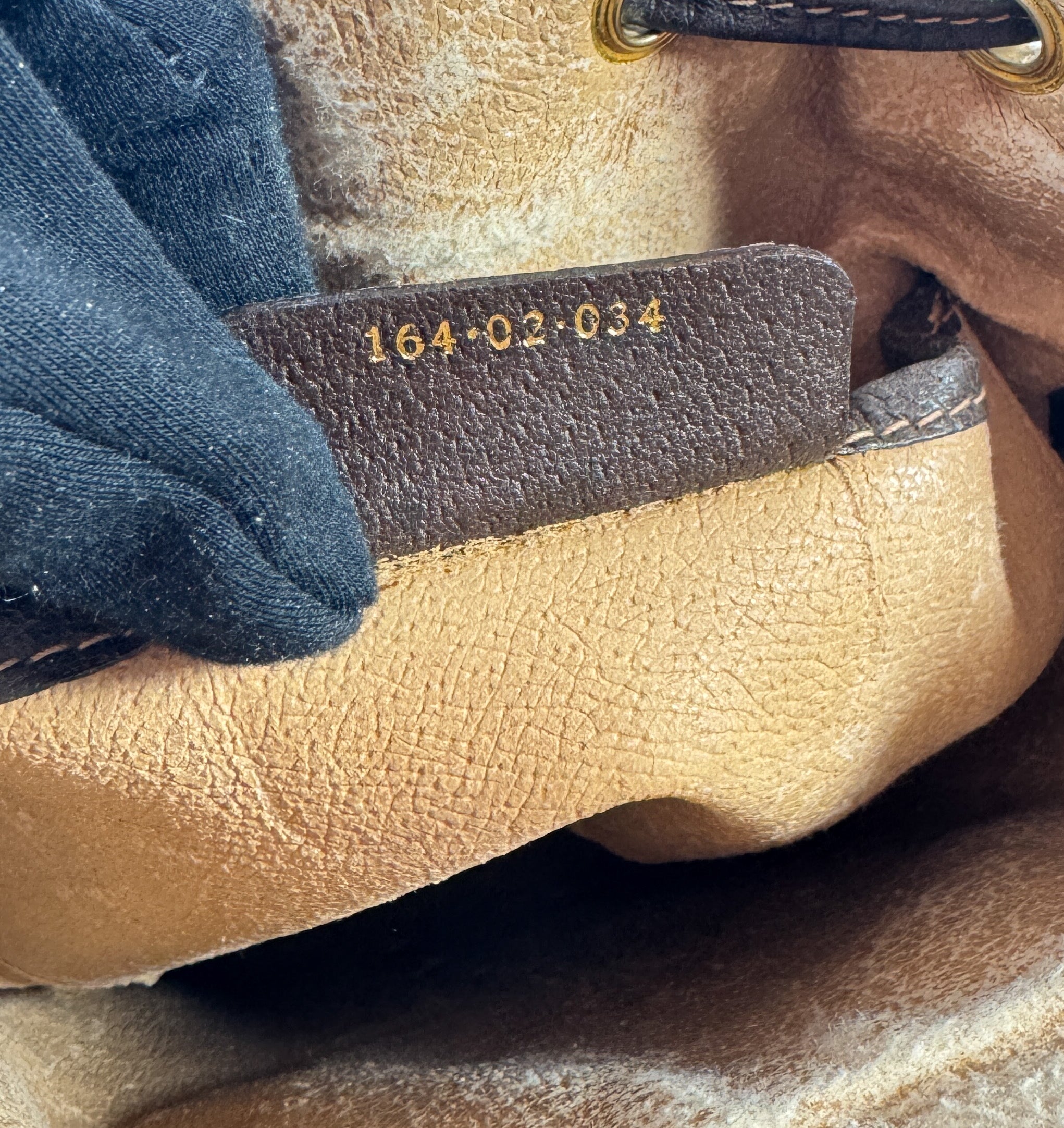 Gucci vintage GG sherry line bucket bag 164-02-034