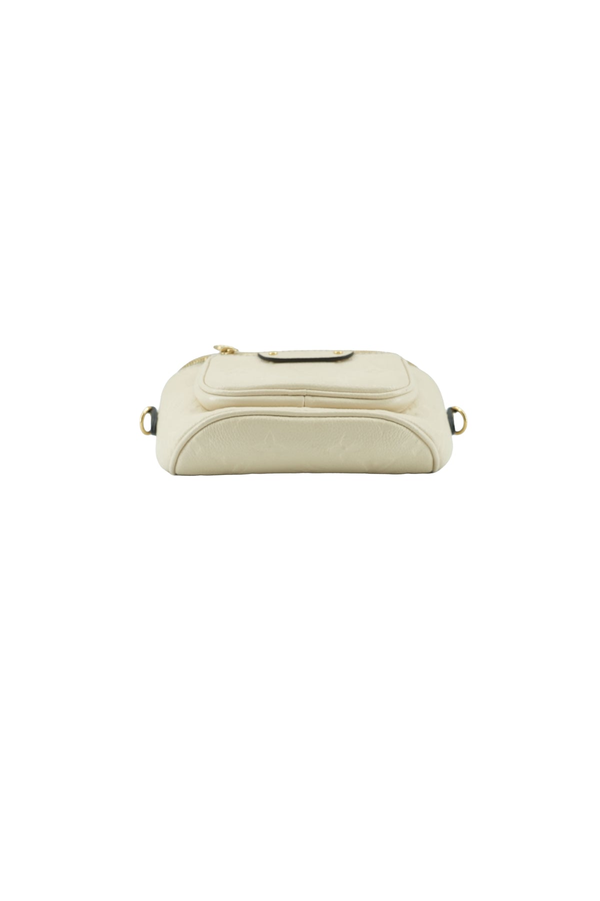 Louis Vuitton cream empreinte mini bumbag NFC