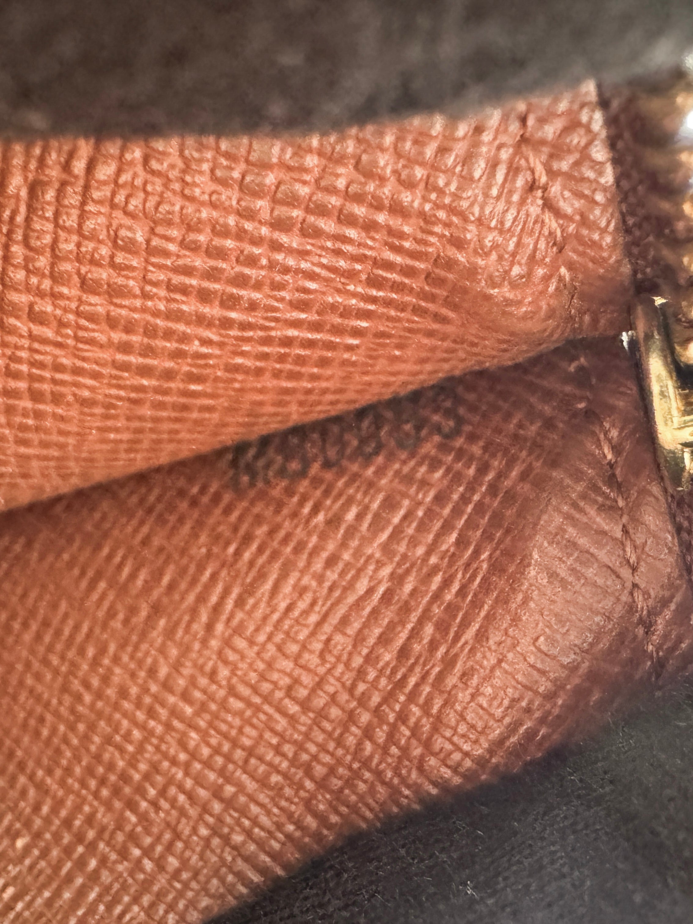 Louis Vuitton monogram vintage Porte Monnaie long wallet MB0093