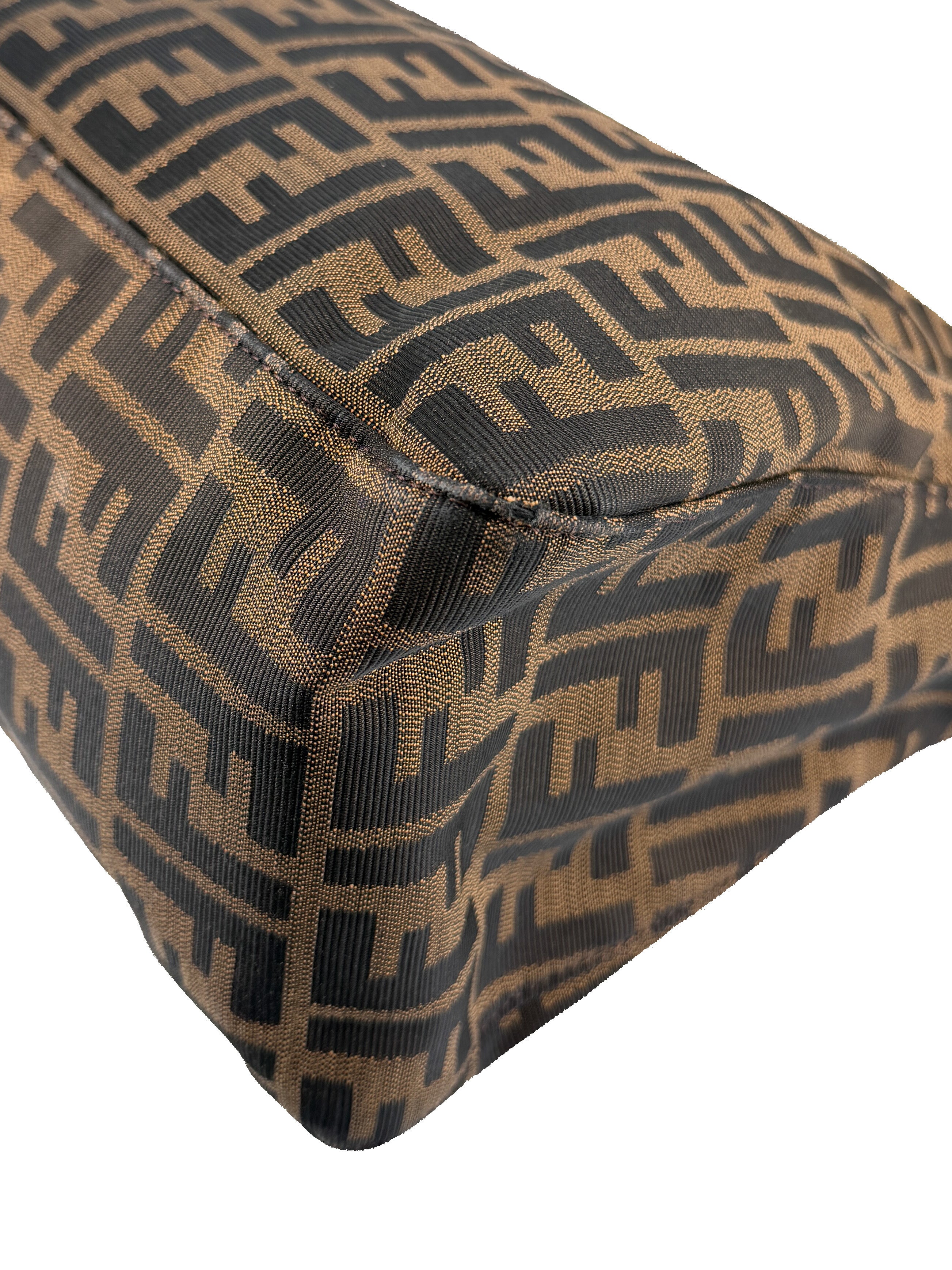Fendi Zucchino brown Mama Forever shoulder bag 8BR638-G1E 138-2308