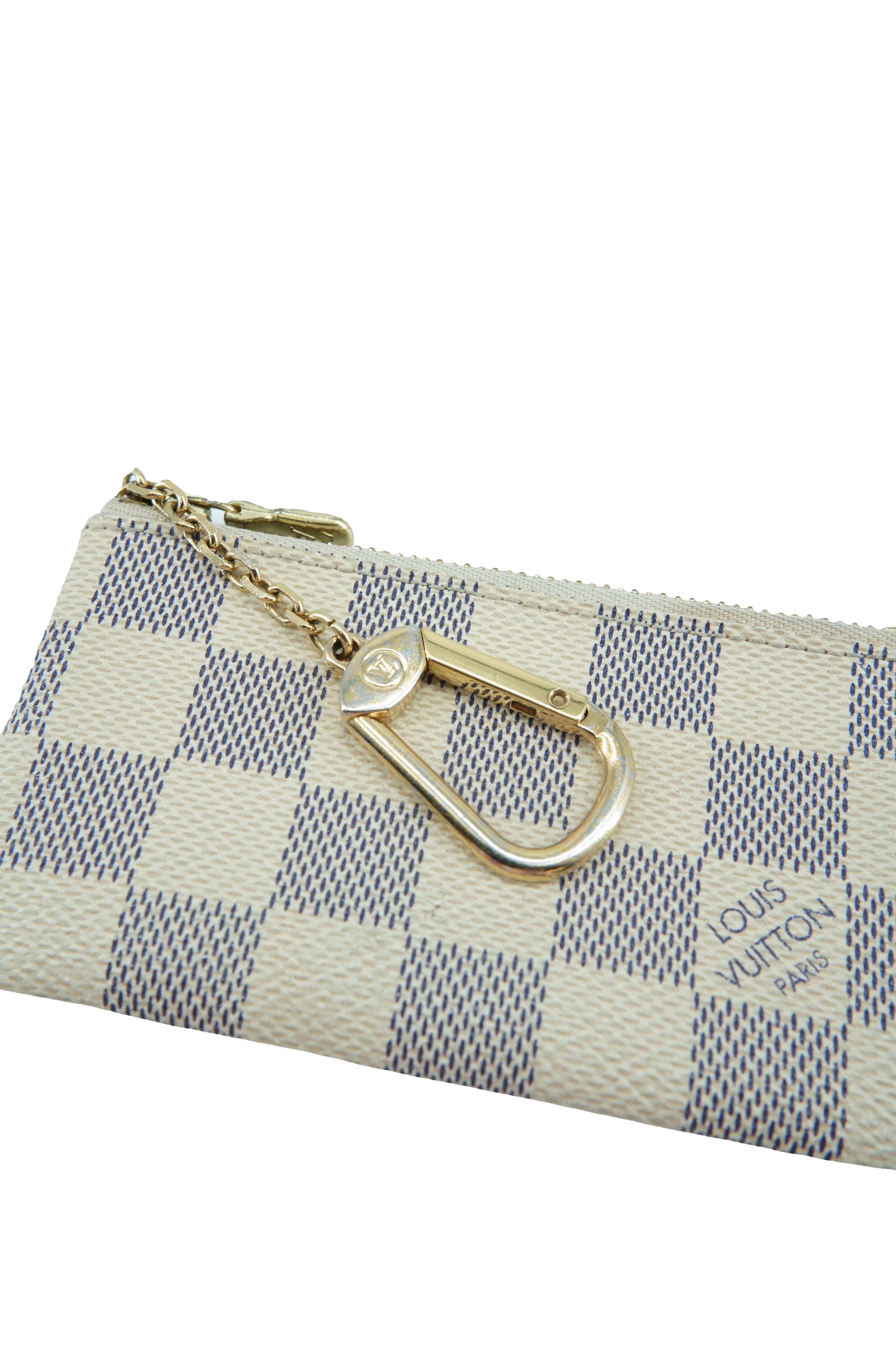 Louis Vuitton damier azur key pouch CT2173