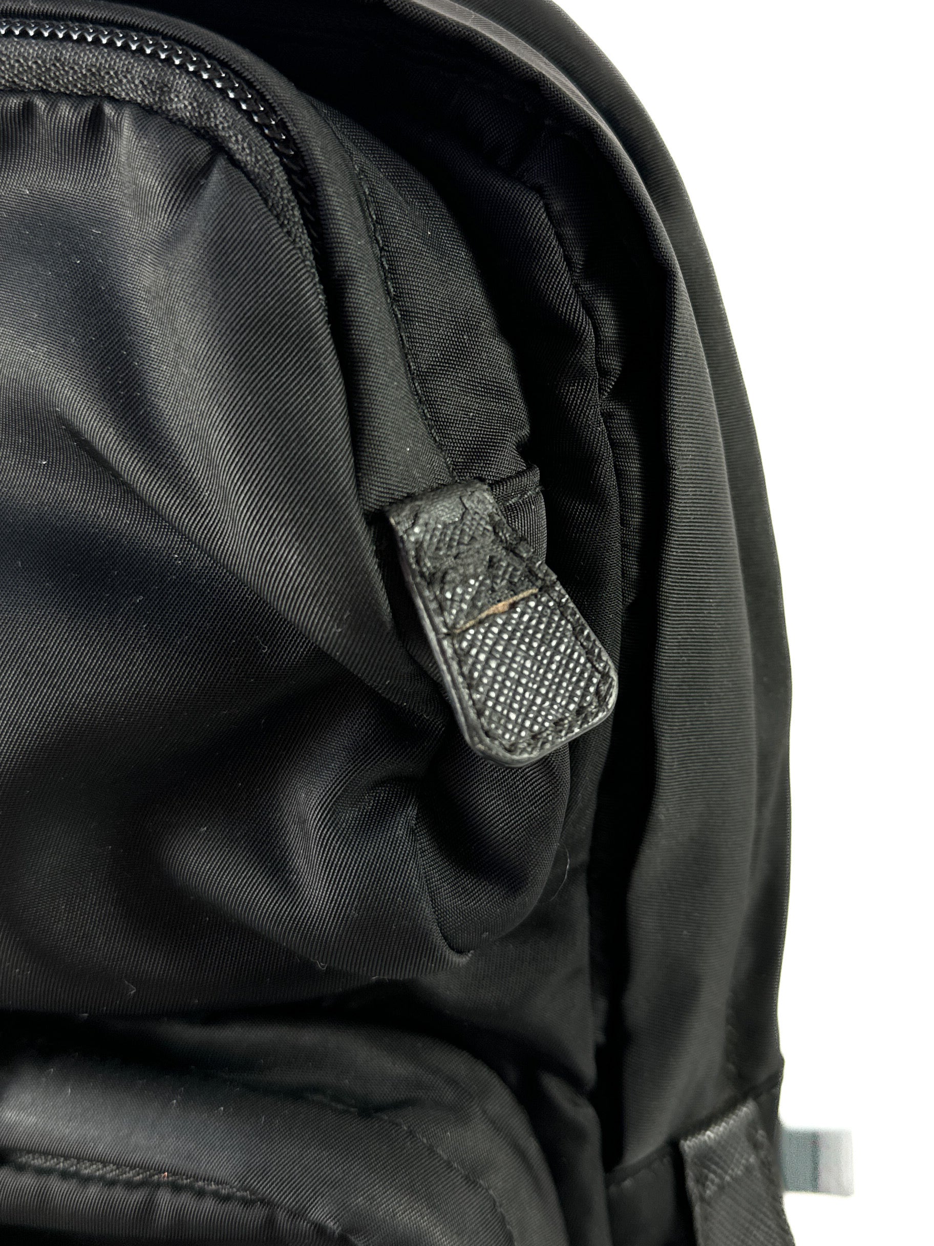 Prada black nylon Tessuto sling backpack **as is**