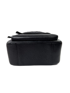 Tory Burch black leather Thea mini backpack