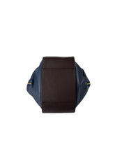 Loewe tri color navy, black, brown leather small Hammock bag  262023
