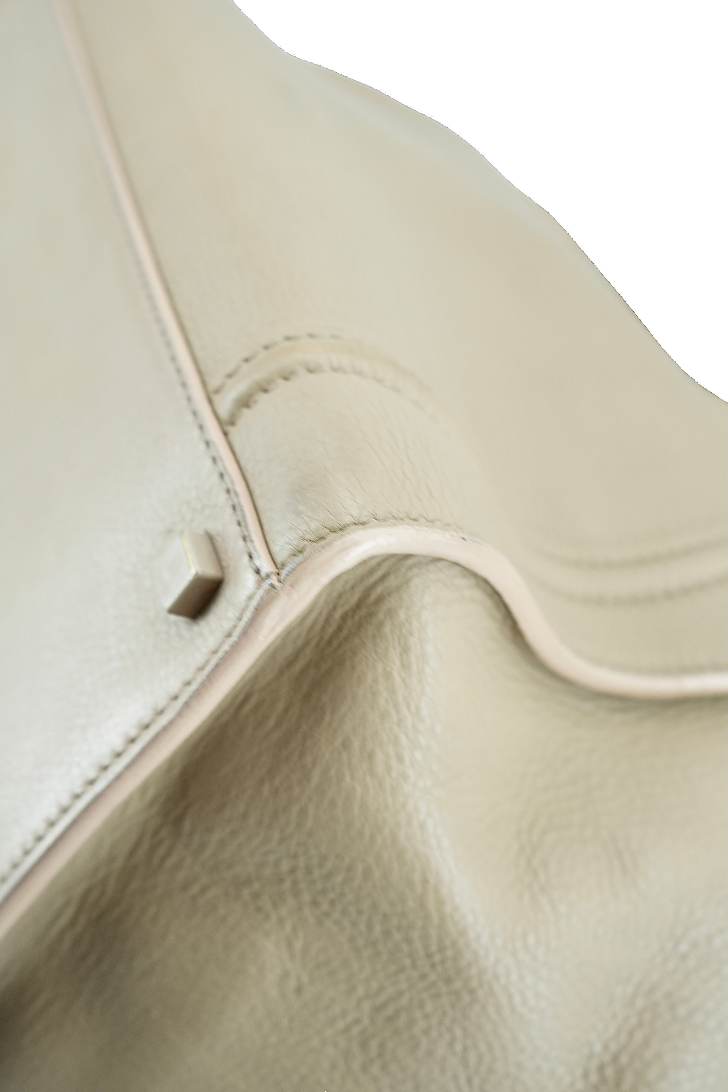 Celine beige leather Phantom bag S-GU-0122