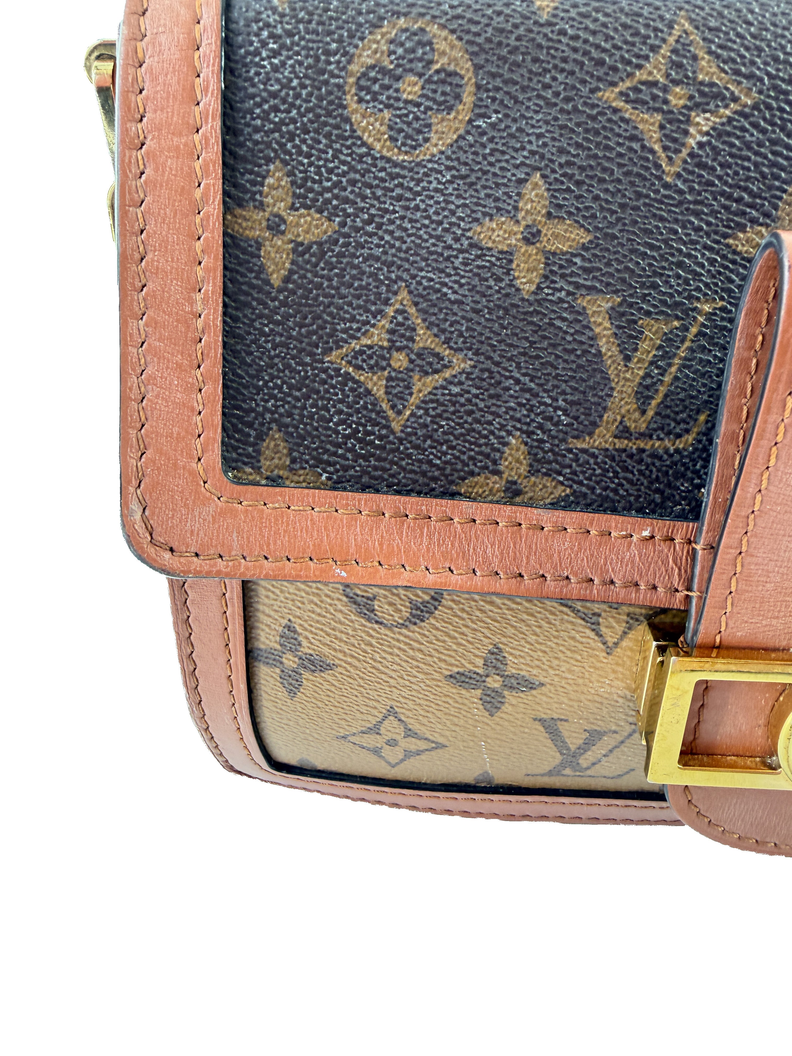 Louis Vuitton reverse monogram Dauphine MM NFC - My Girlfriend's Wardrobe LLC